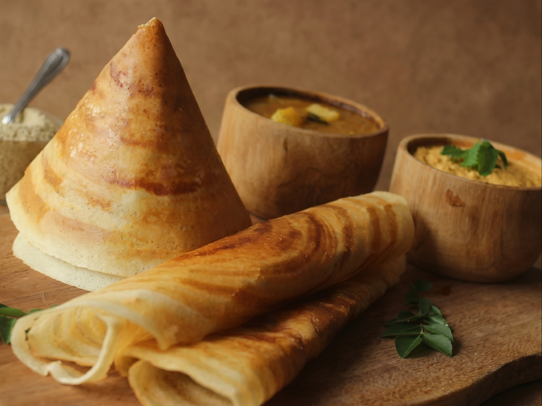 Cheese Pyramid Dosa
