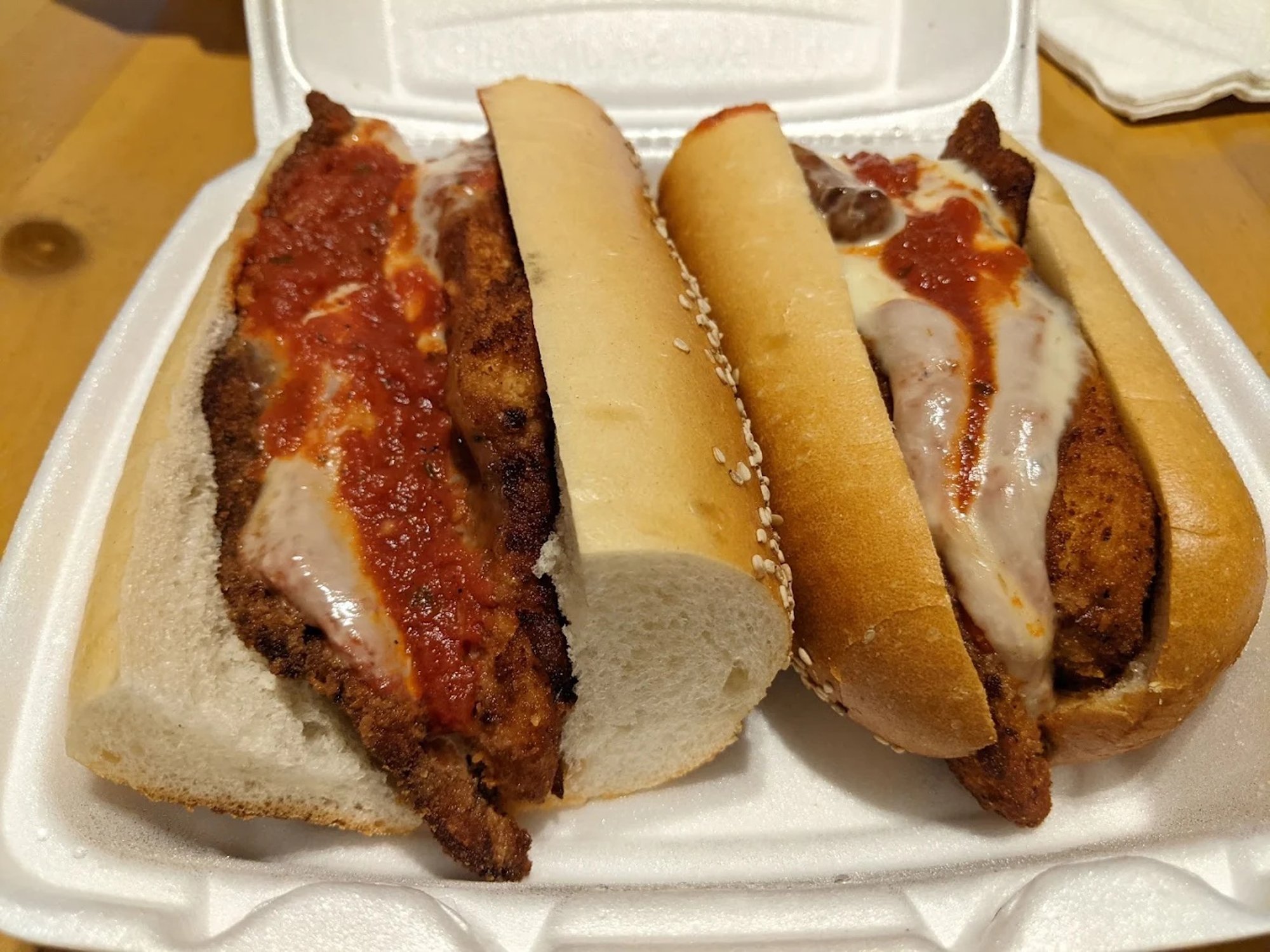 Chicken Cutlet Parmigiana (6" Sm)
