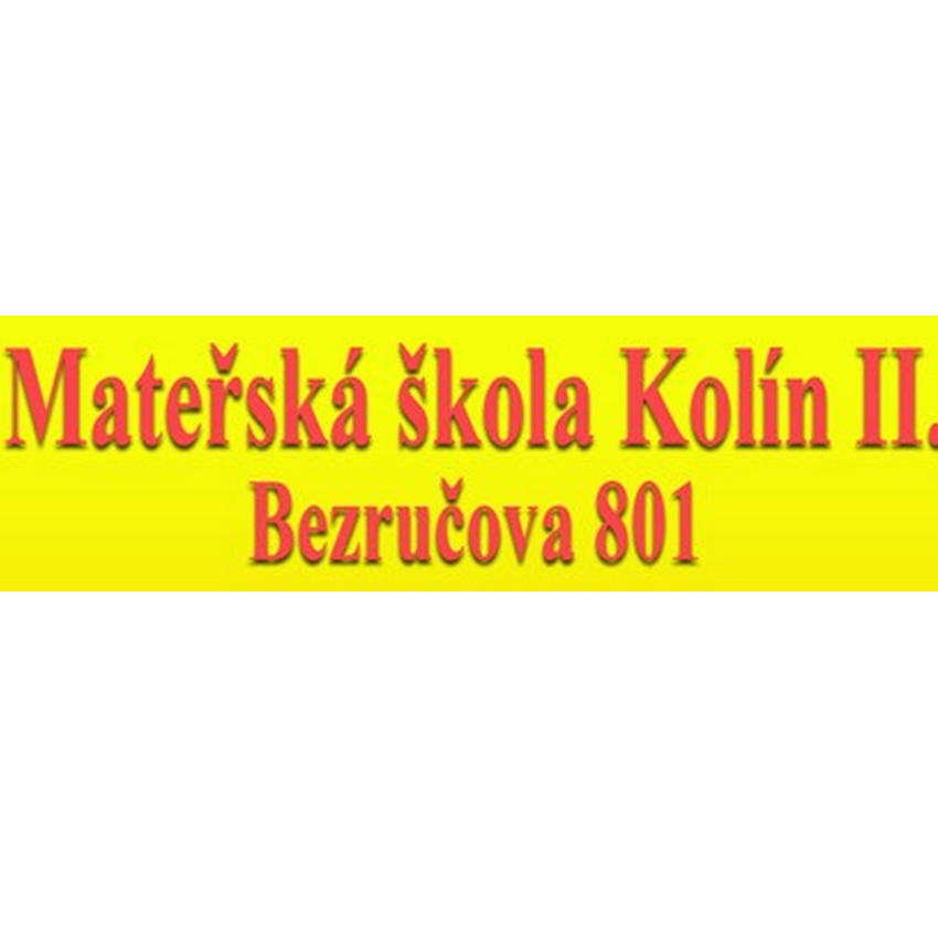 logo Mateřská škola Kolín II., Bezručova 801