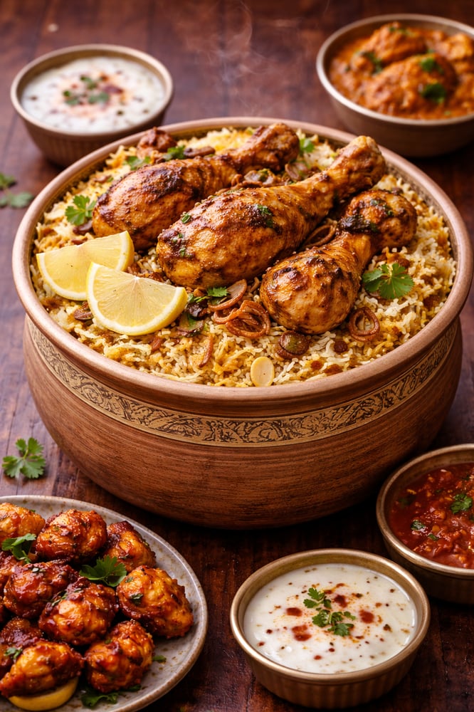 CHICKEN BUCKET BIRIYANI
