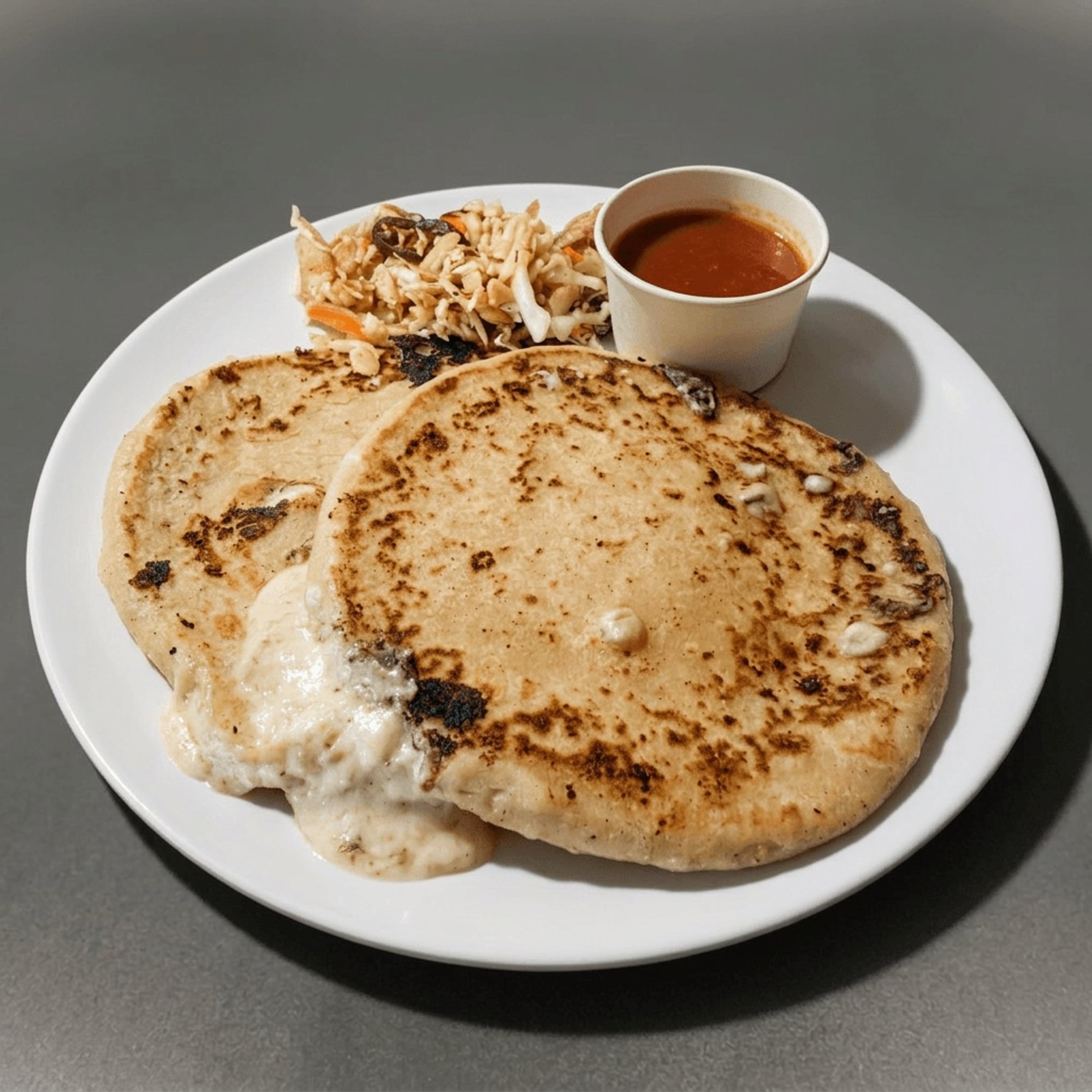 Pollo / Queso Pupusa