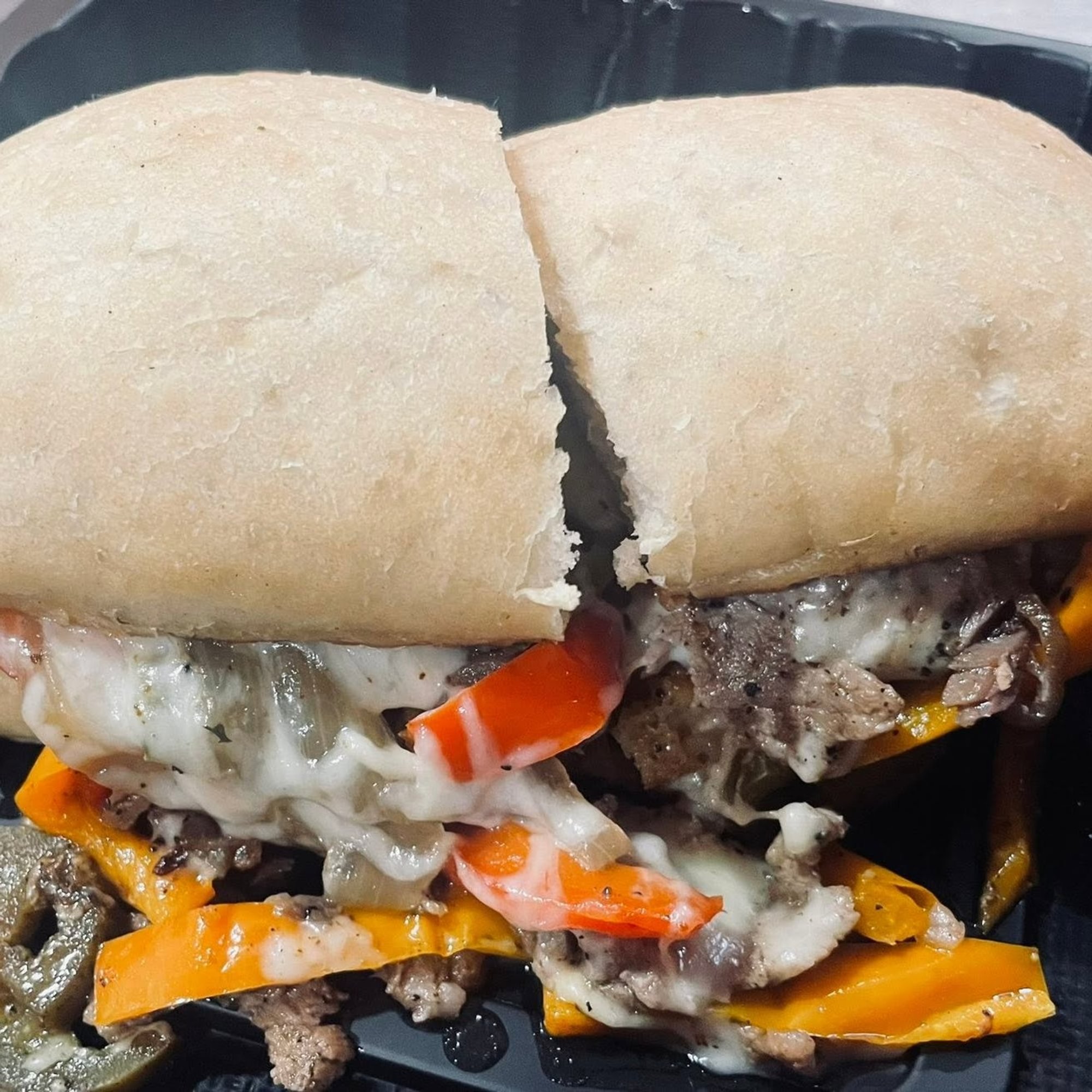 Prime Rib Philly Steak Sandwich