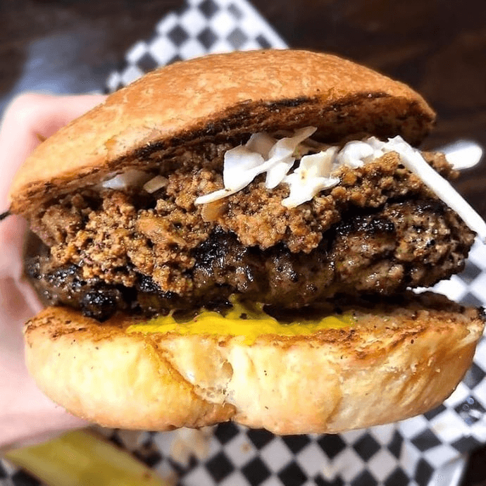 The Mack & Mack Burger | Carolina Burger