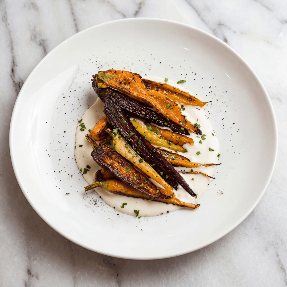 Roasted Heirloom Carrots