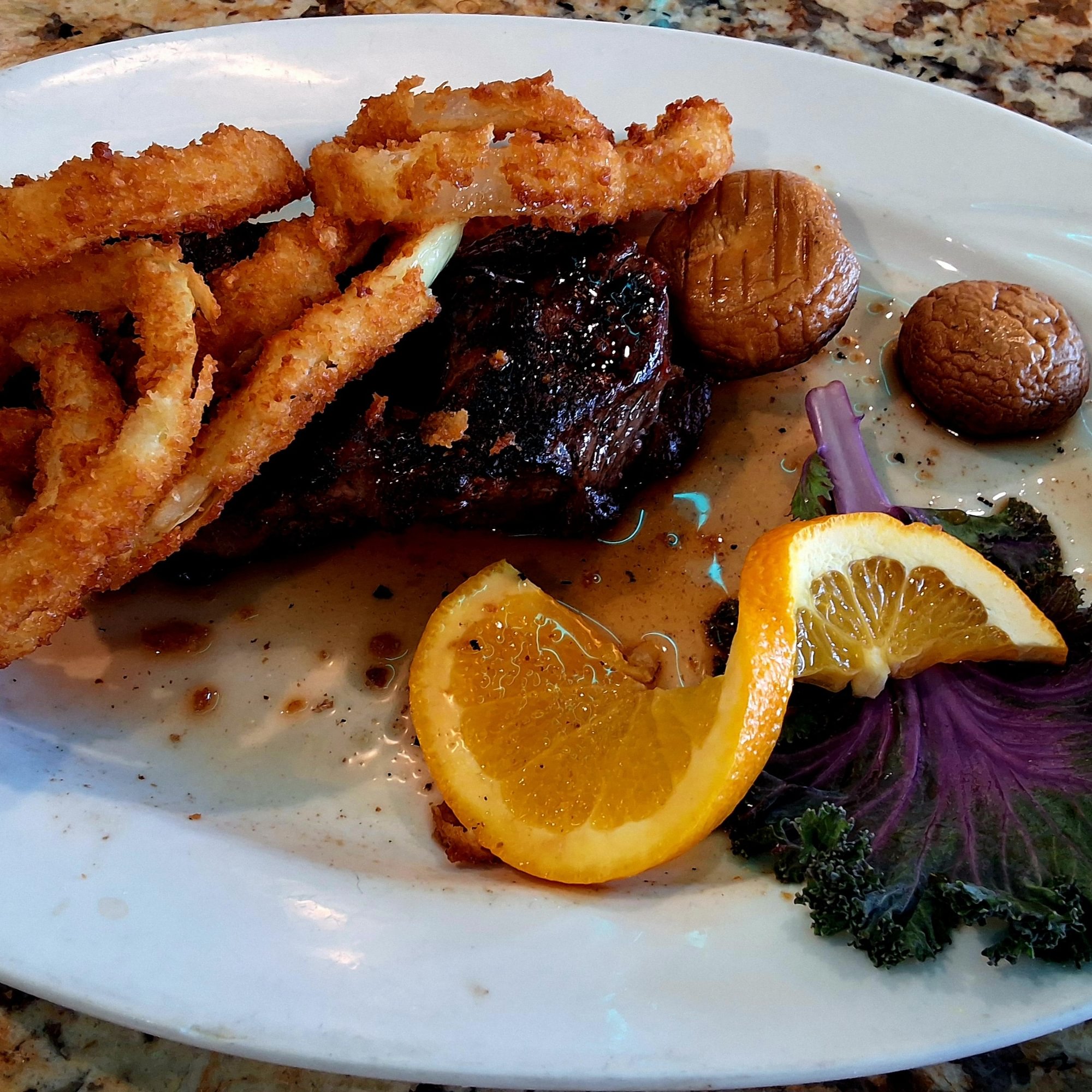 Broiled N.Y. Sirloin Steak