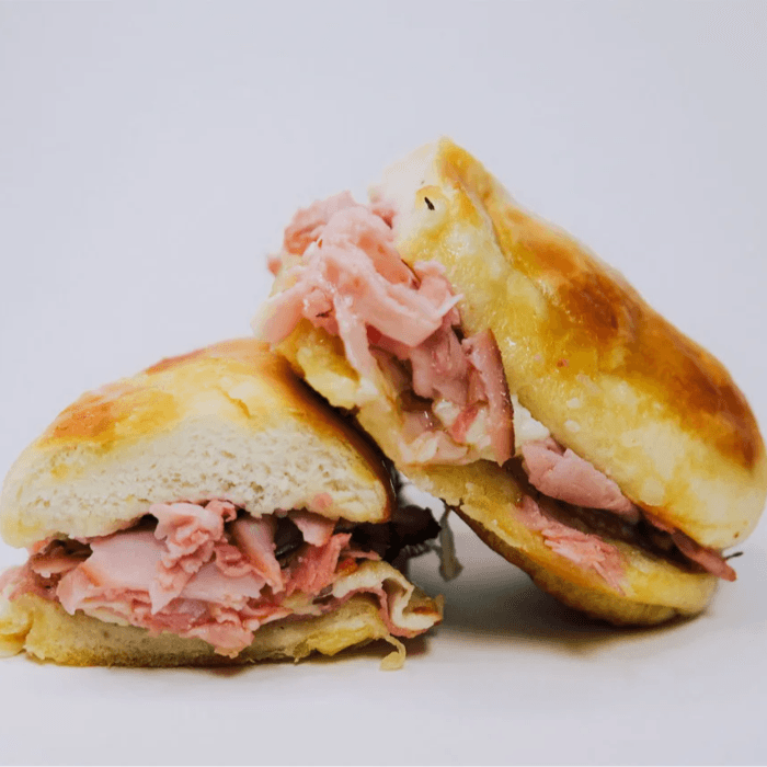 Hot Ham & Cheese Sandwich