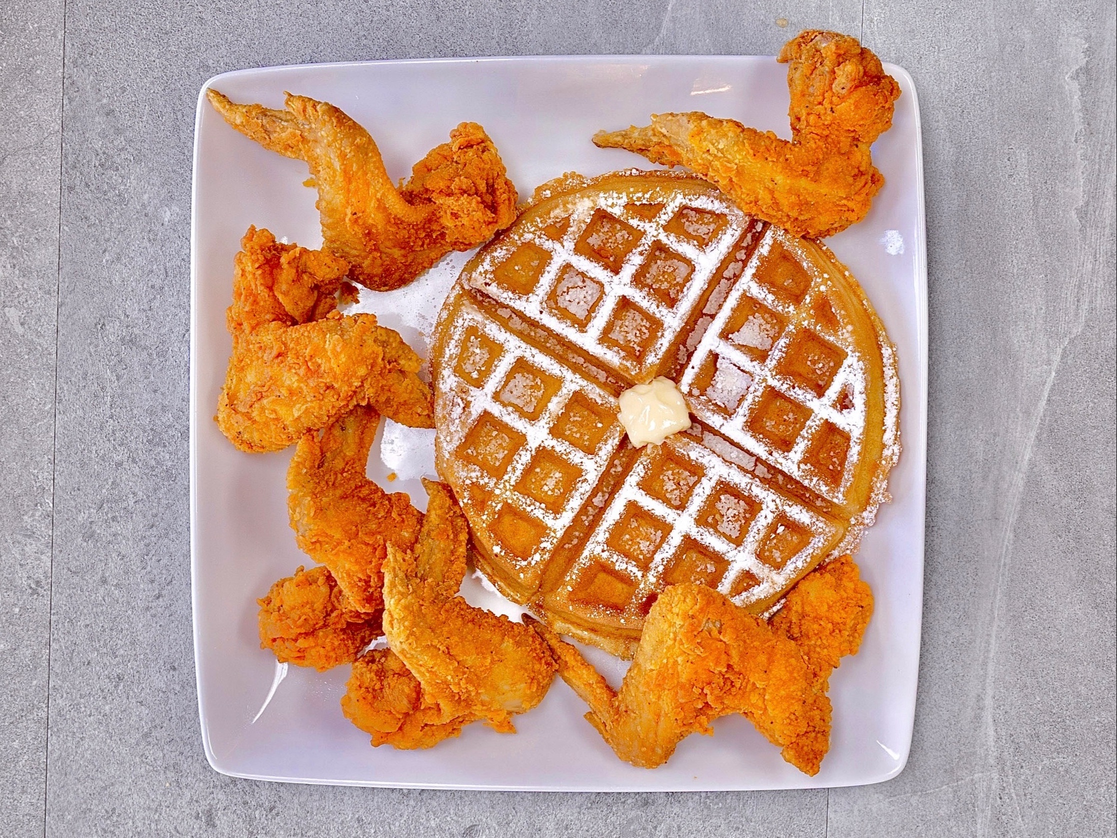 6 Wings & 1 Waffle