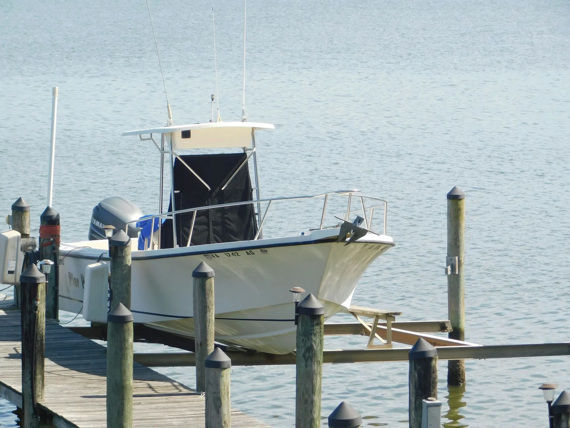 Boat Lift Installation