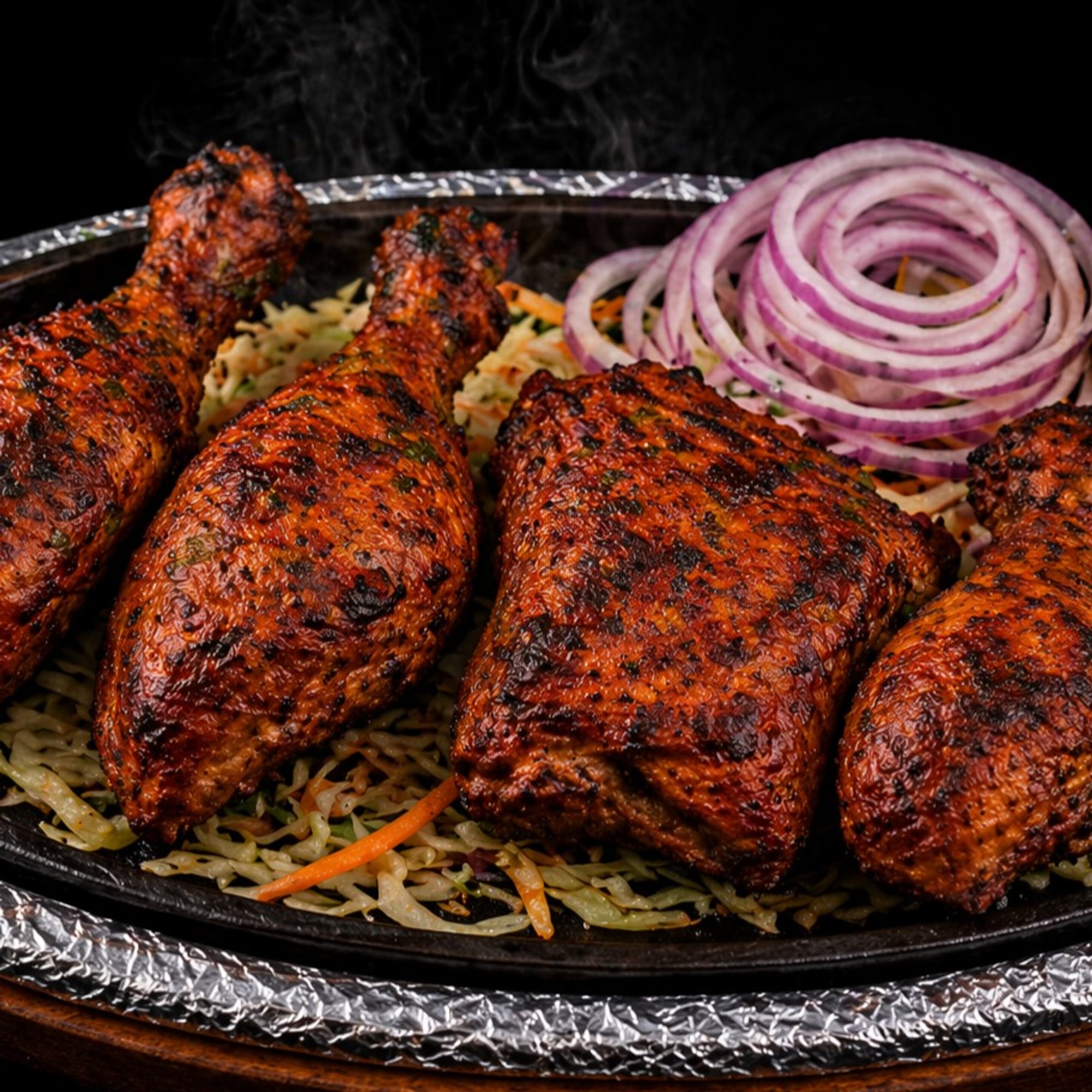 Tandoori Full Chicken Sizzlers