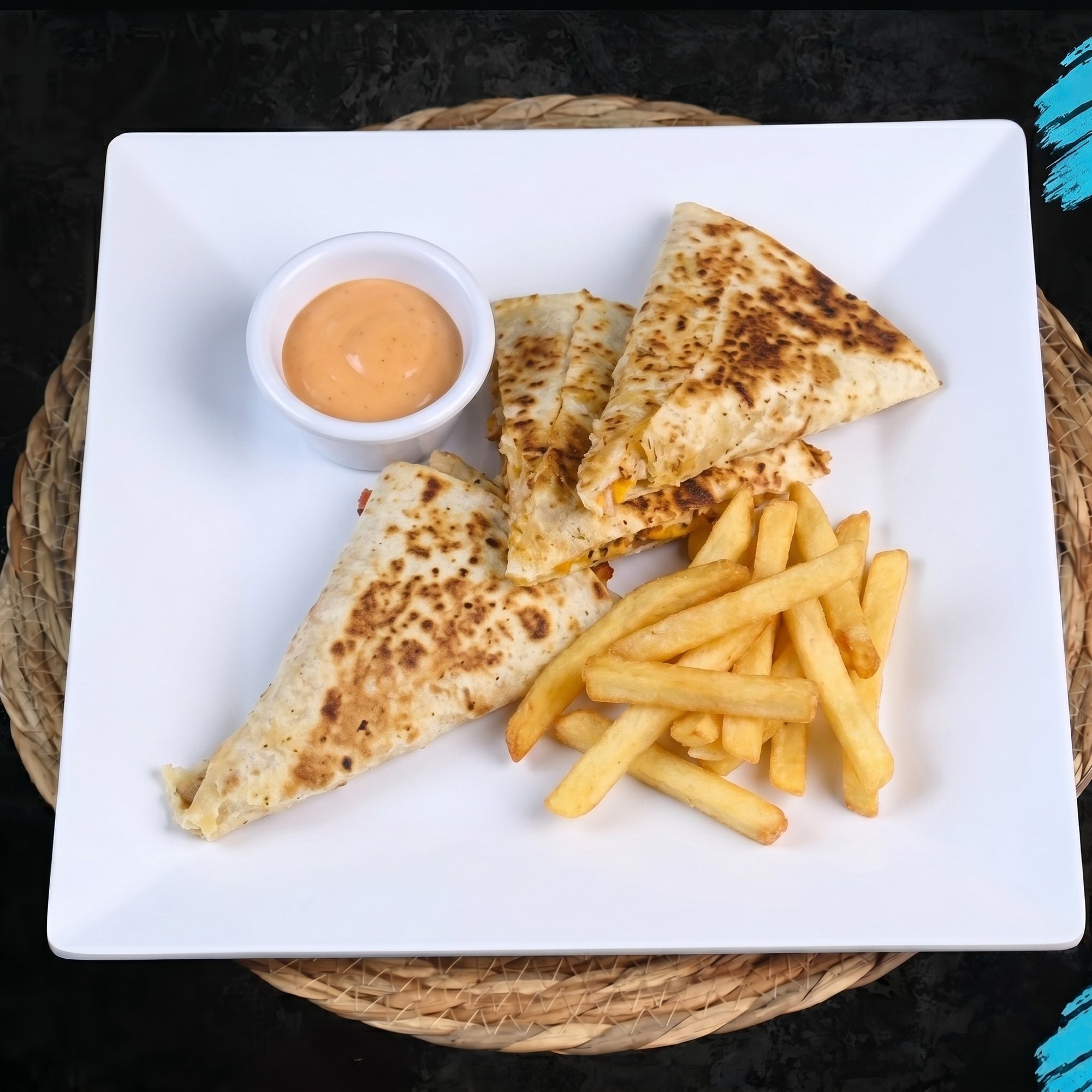 Quesadilla Camarones