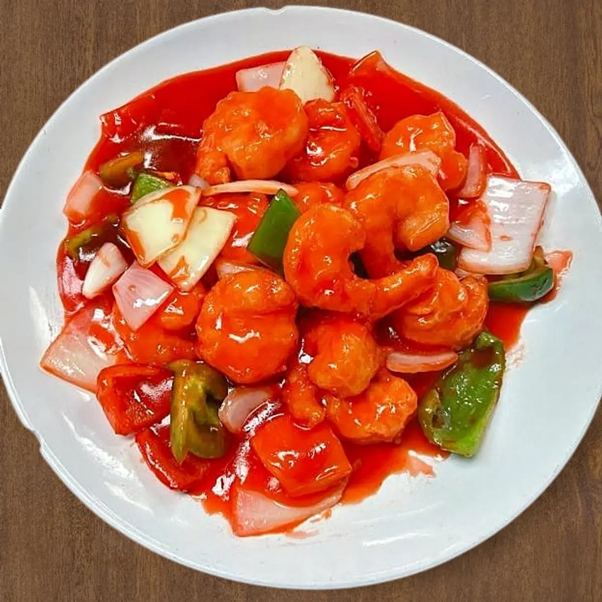 Sweet and Sour Shrimp 甜酸虾