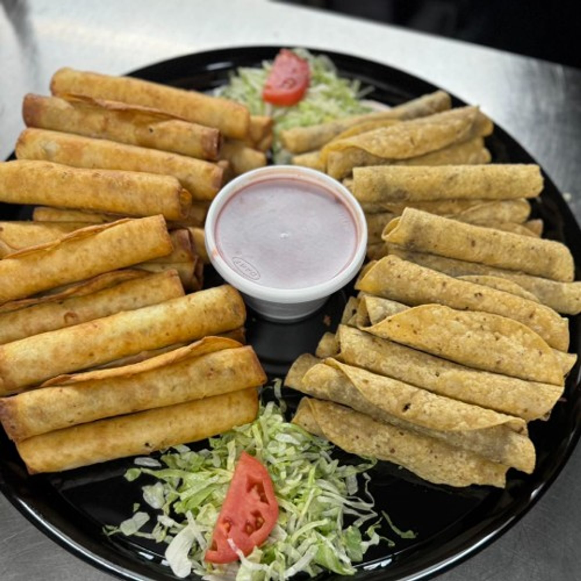 Rolled and Sonora Taco Tray