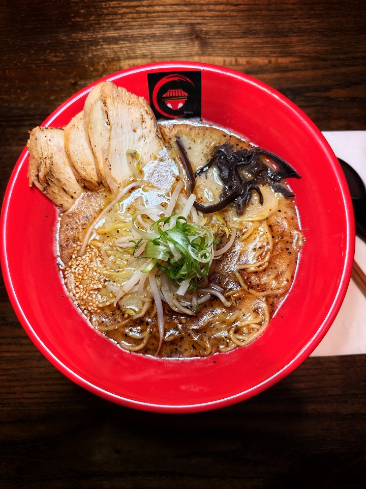 Black Garlic Chicken Ramen
