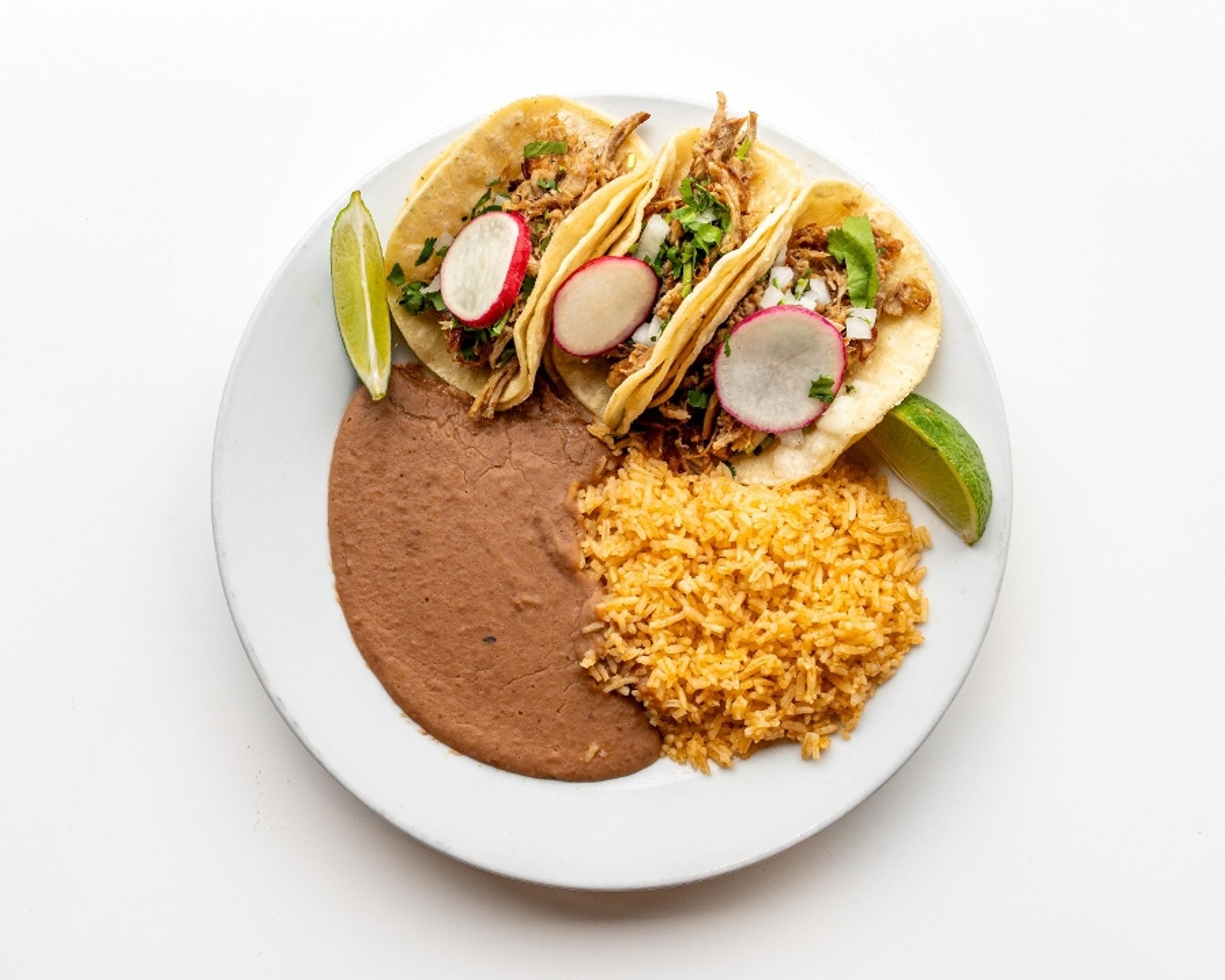 Carnitas Taco Platter