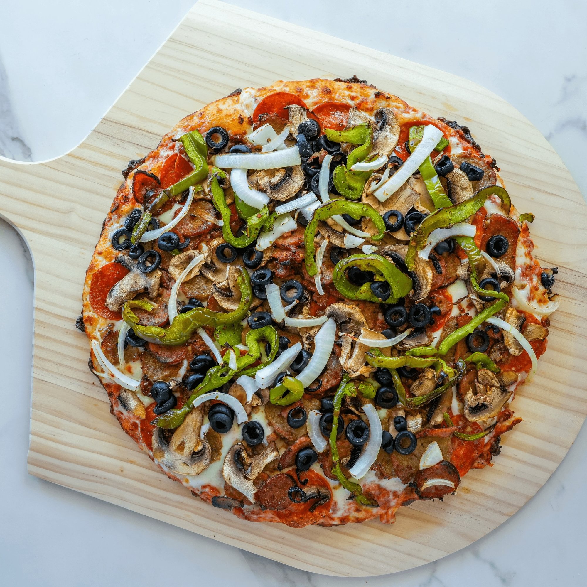 Specialty Half & Half Pizza