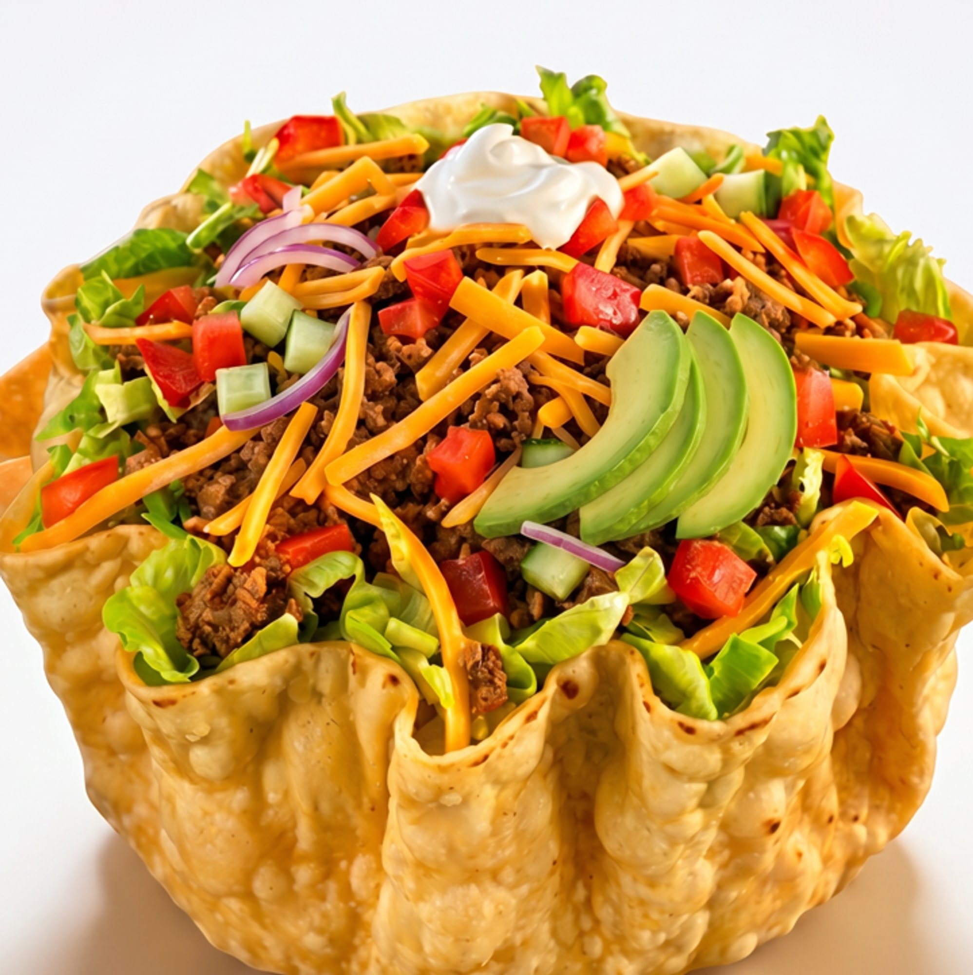 Taco Pork Salad