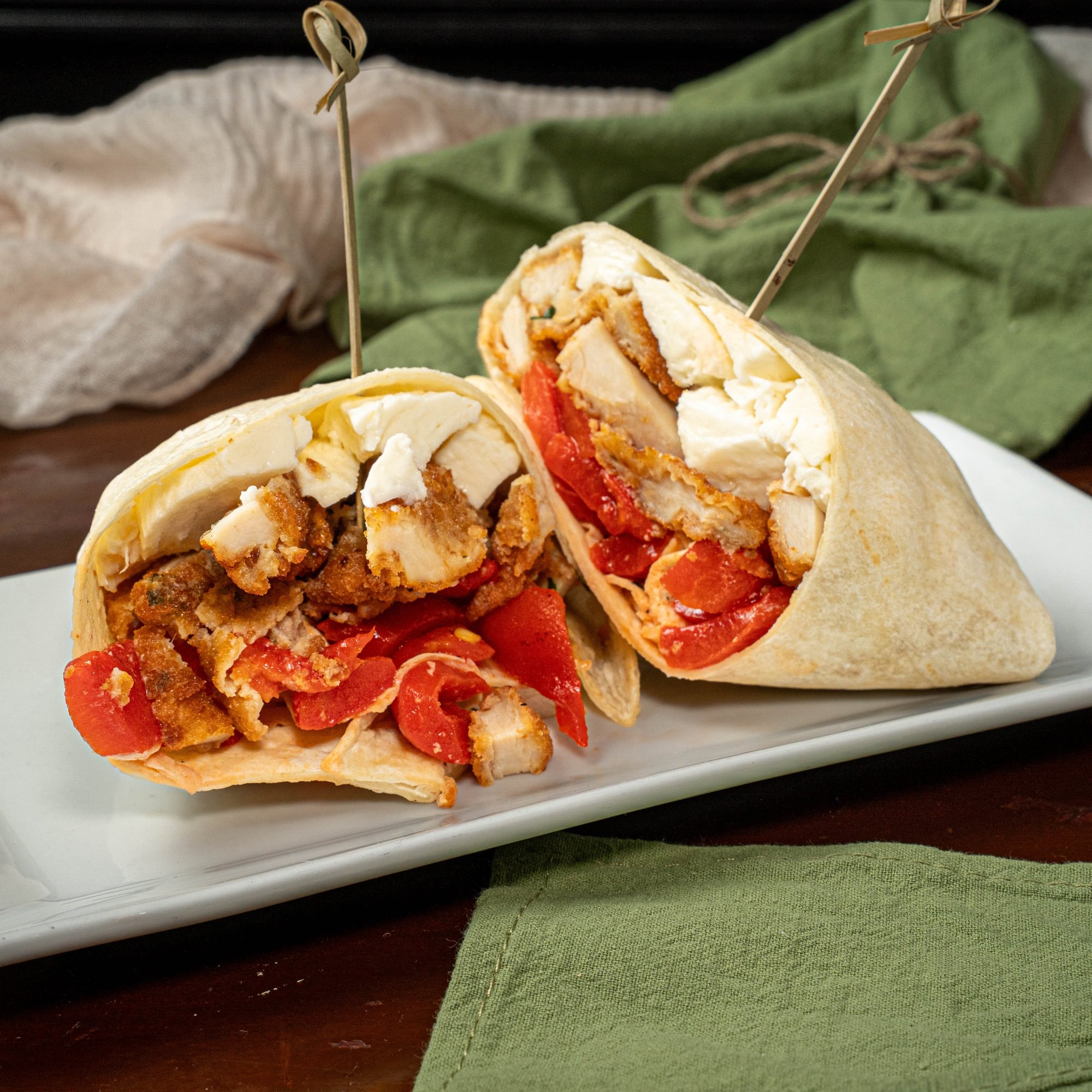 Italian Chicken Wrap