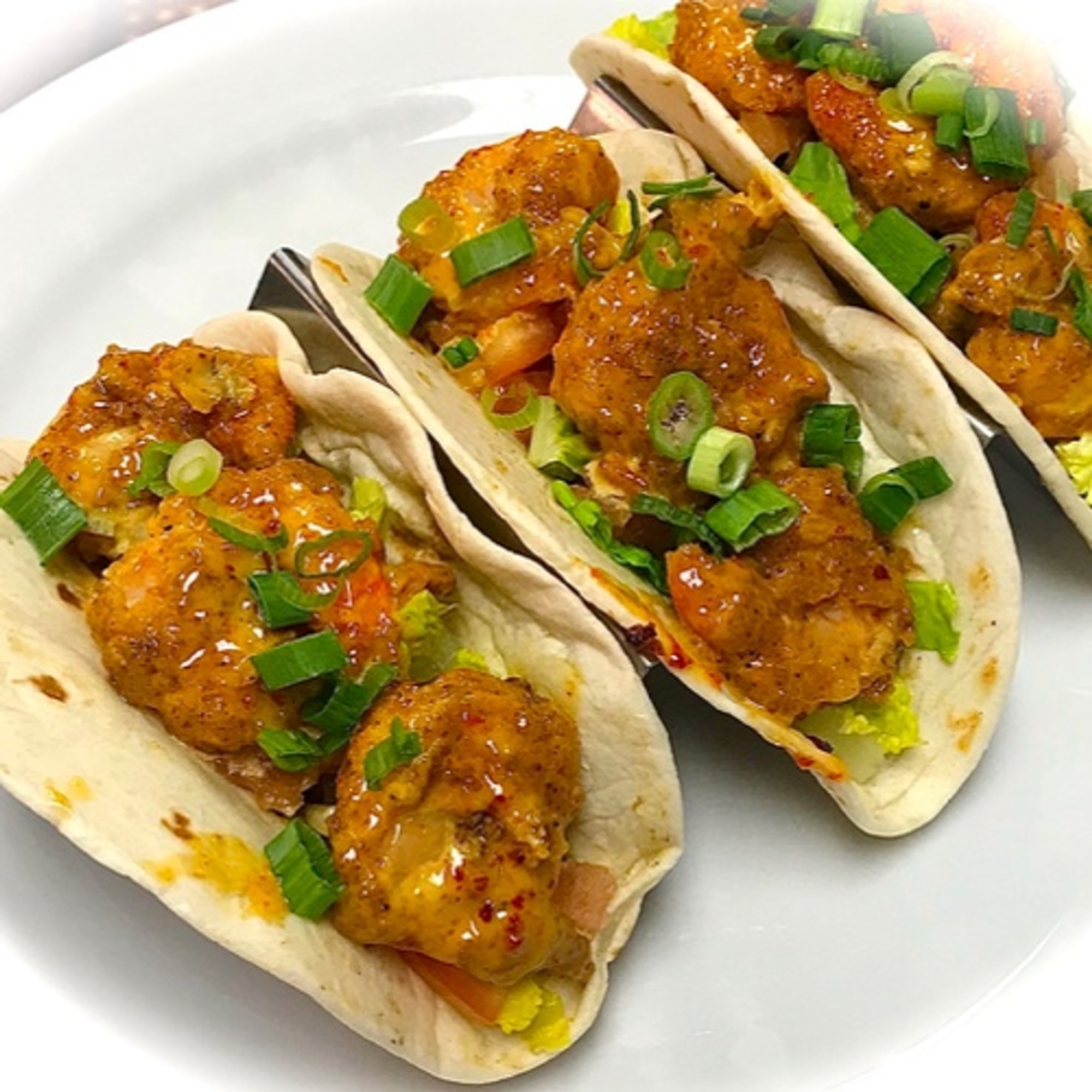 Boom Boom Shrimp Tacos