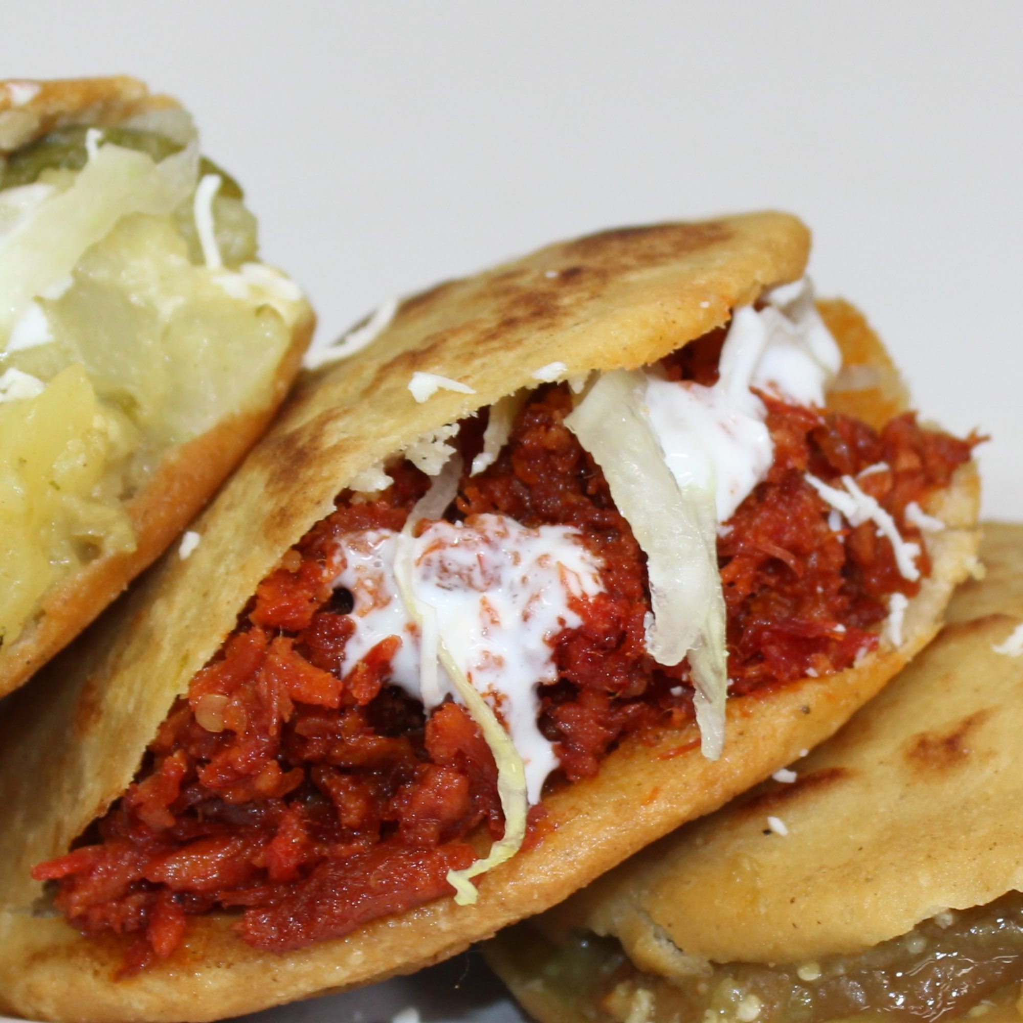 Gordita Chicharrón Prensado
