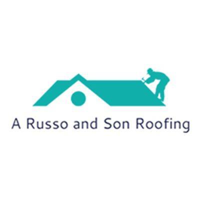 ARusso &amp; Son Roofing Siding &amp; Gutters Logo