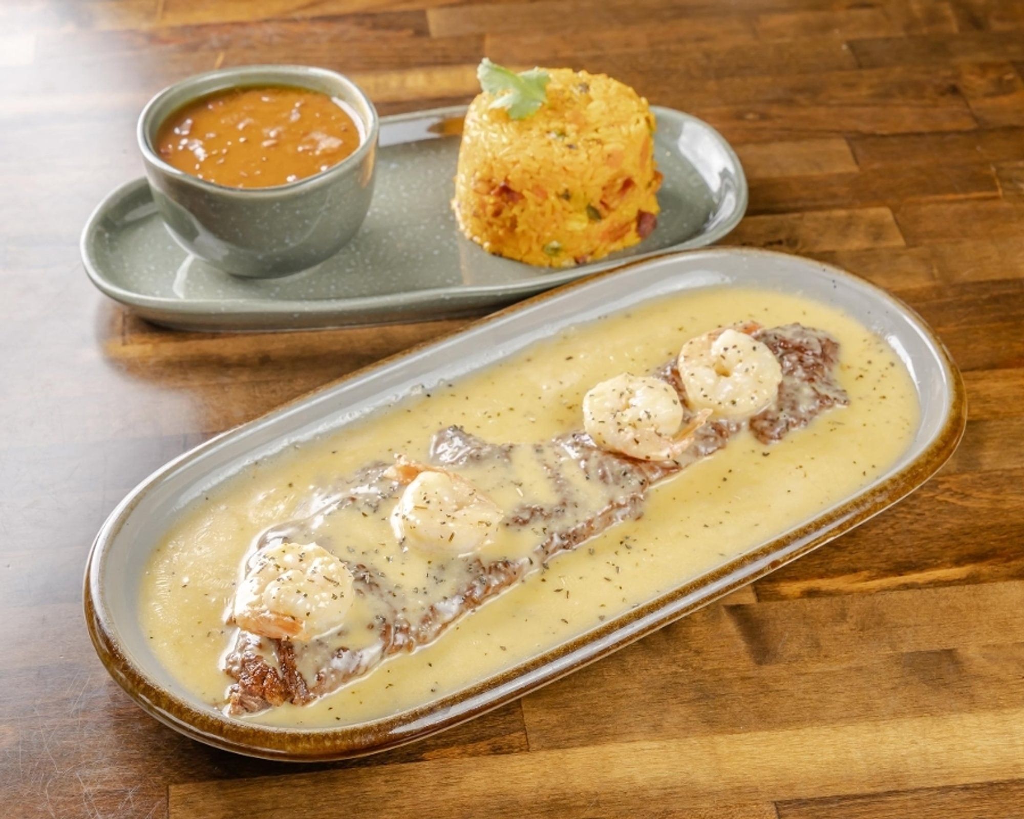 Bohio Special Steak w/Shrimps