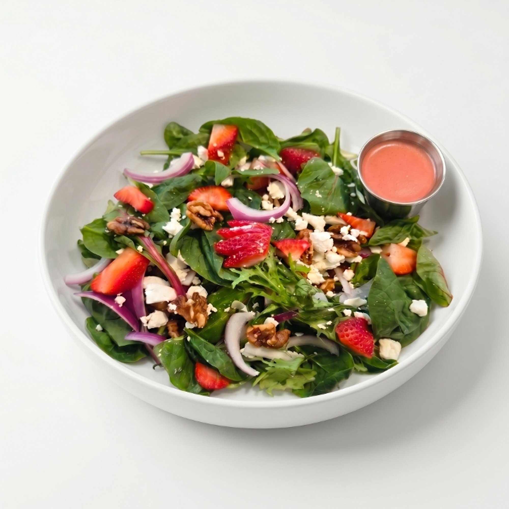 Strawberry Spinach Salad - Lunch
