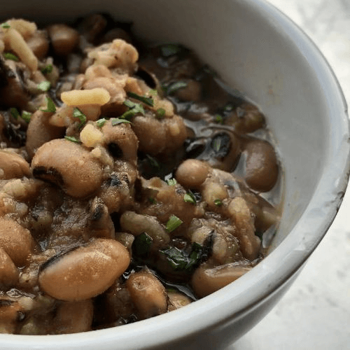 Black Eyed Peas & Rice