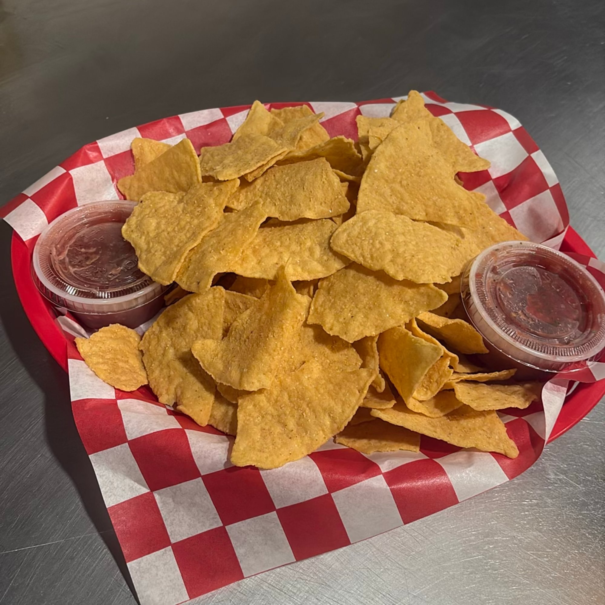 Chips and Fresh Home Made Salsa