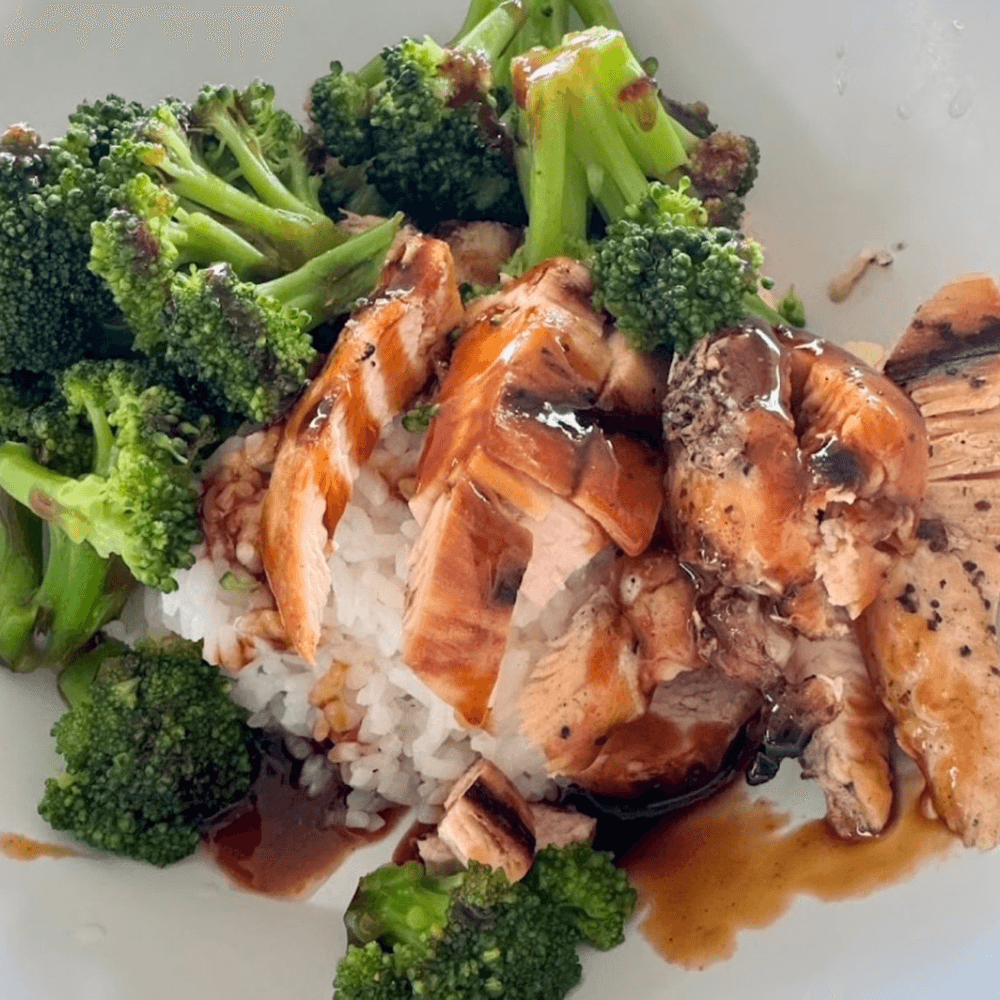 Keiki Chicken Teriyaki, Rice & Broccoli