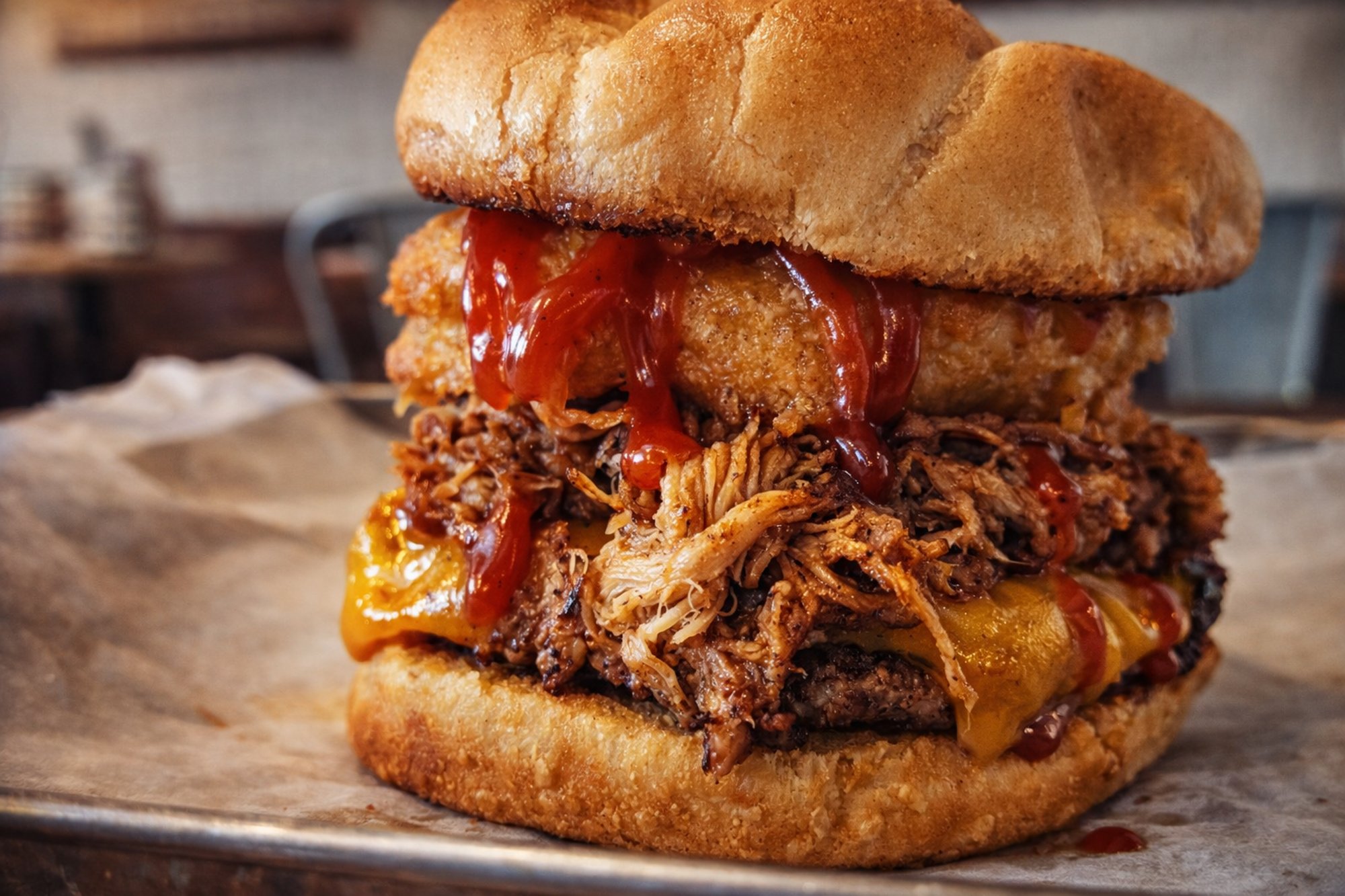 Burger of the Month (The Spicy PB&J)