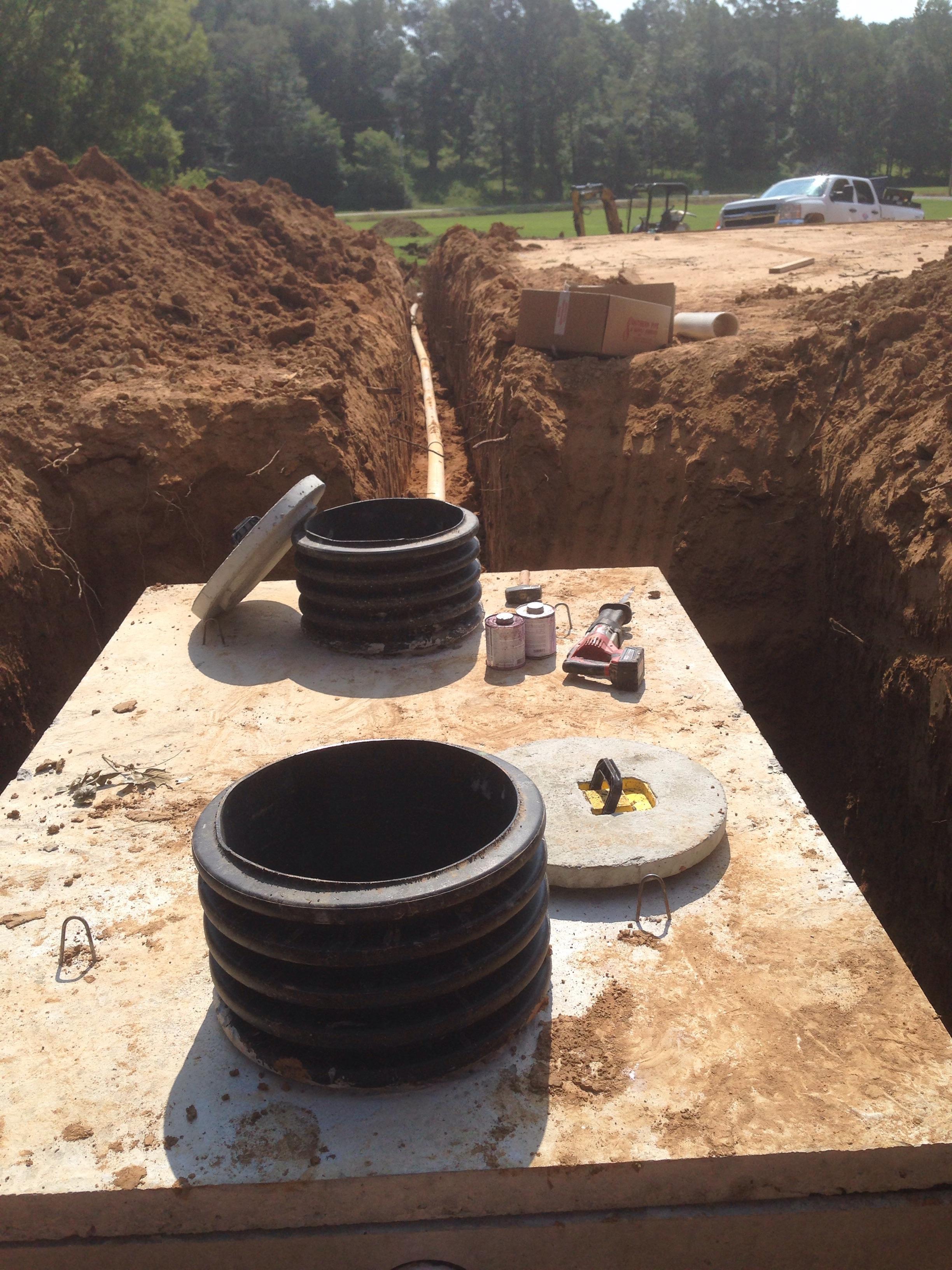 This is a chamber system installed in Lafayette county , ms