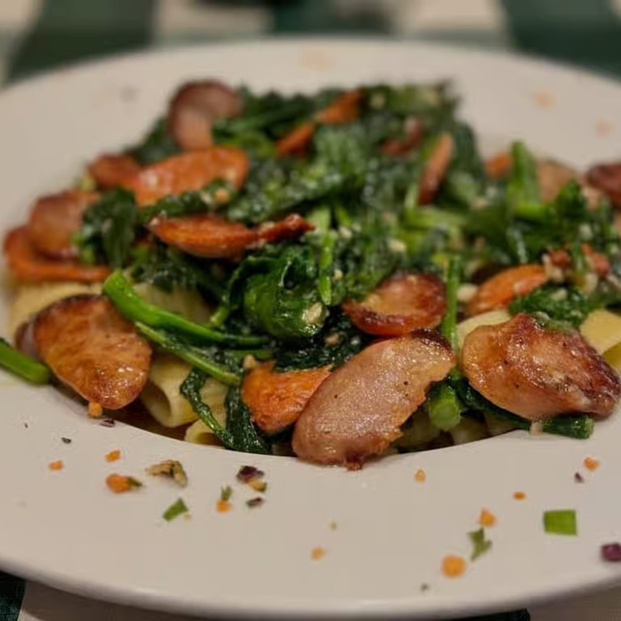 Rigatoni Broccoli Rabe Sausage