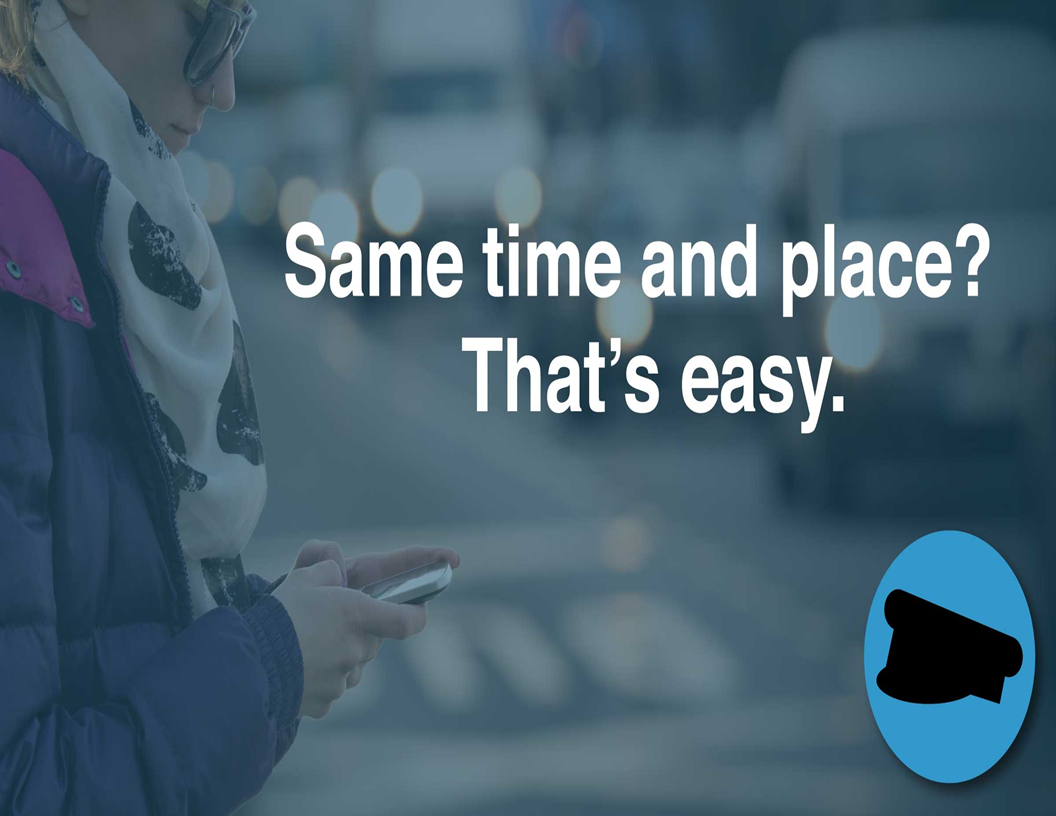 Rebooking weekly rides is easy as tapping a button (rebook) with asterRIDE !!!