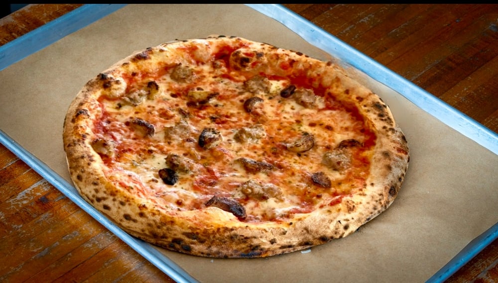 Roasted Garlic & Sausage Pie