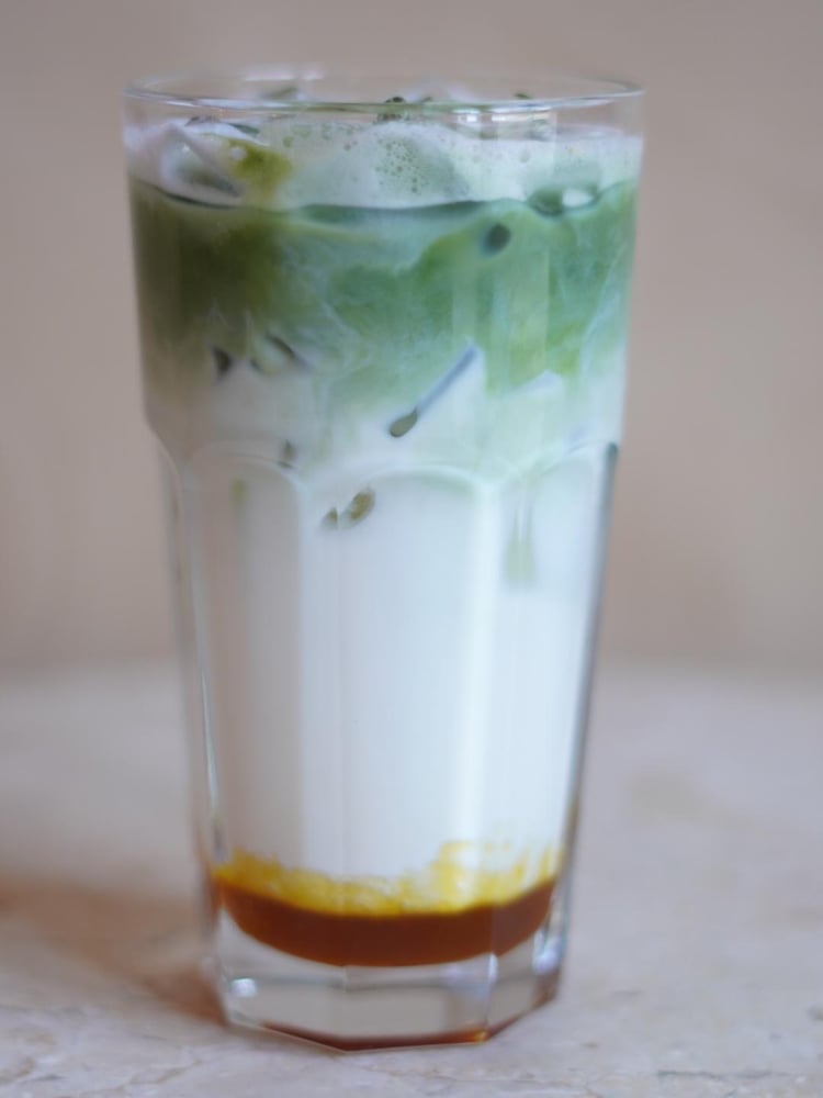 Iced Mango Matcha