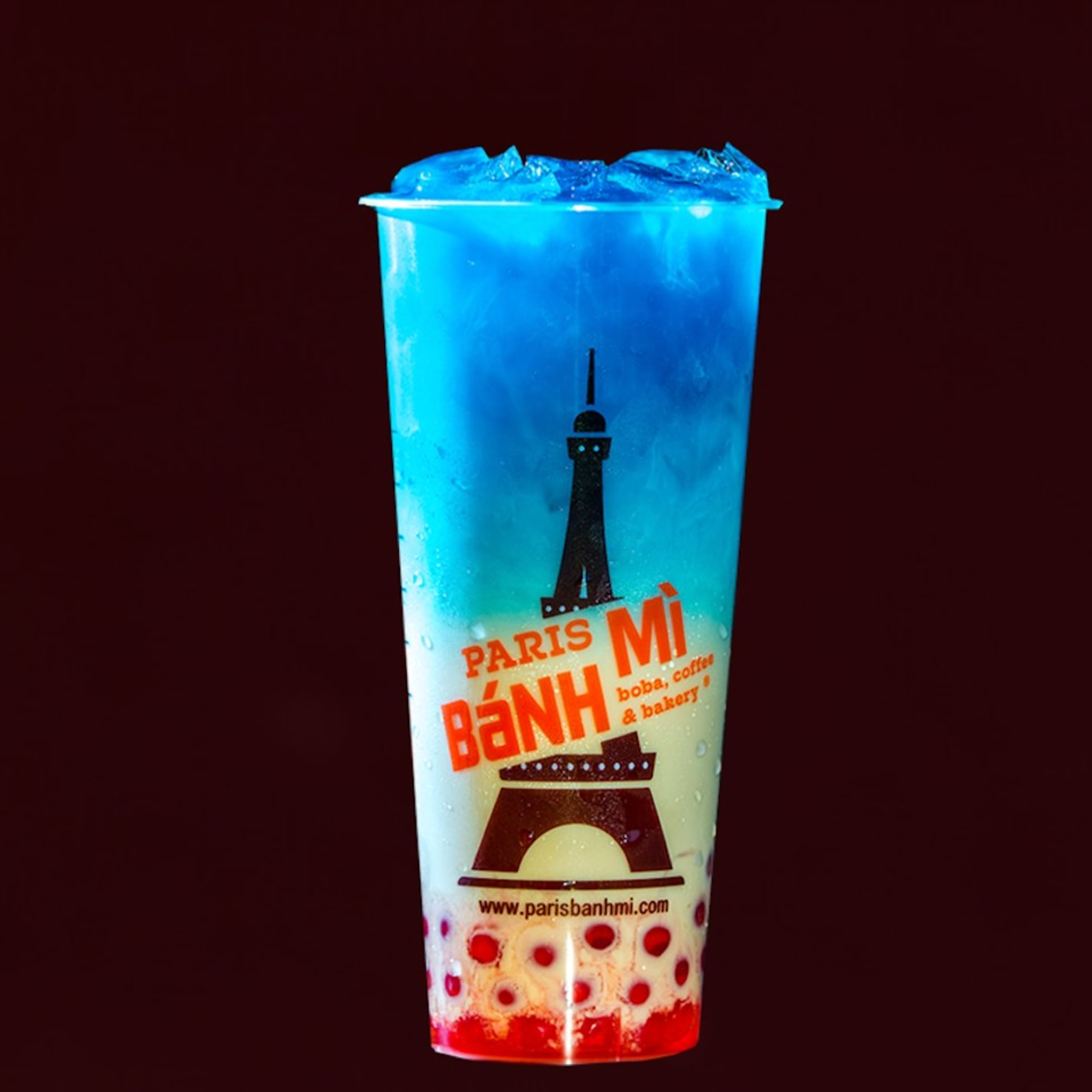 12.Butterfly Pea Milk Tea