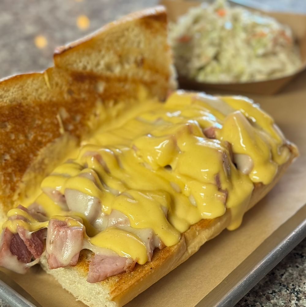 Double Smoked Ham + Cheese Sammich