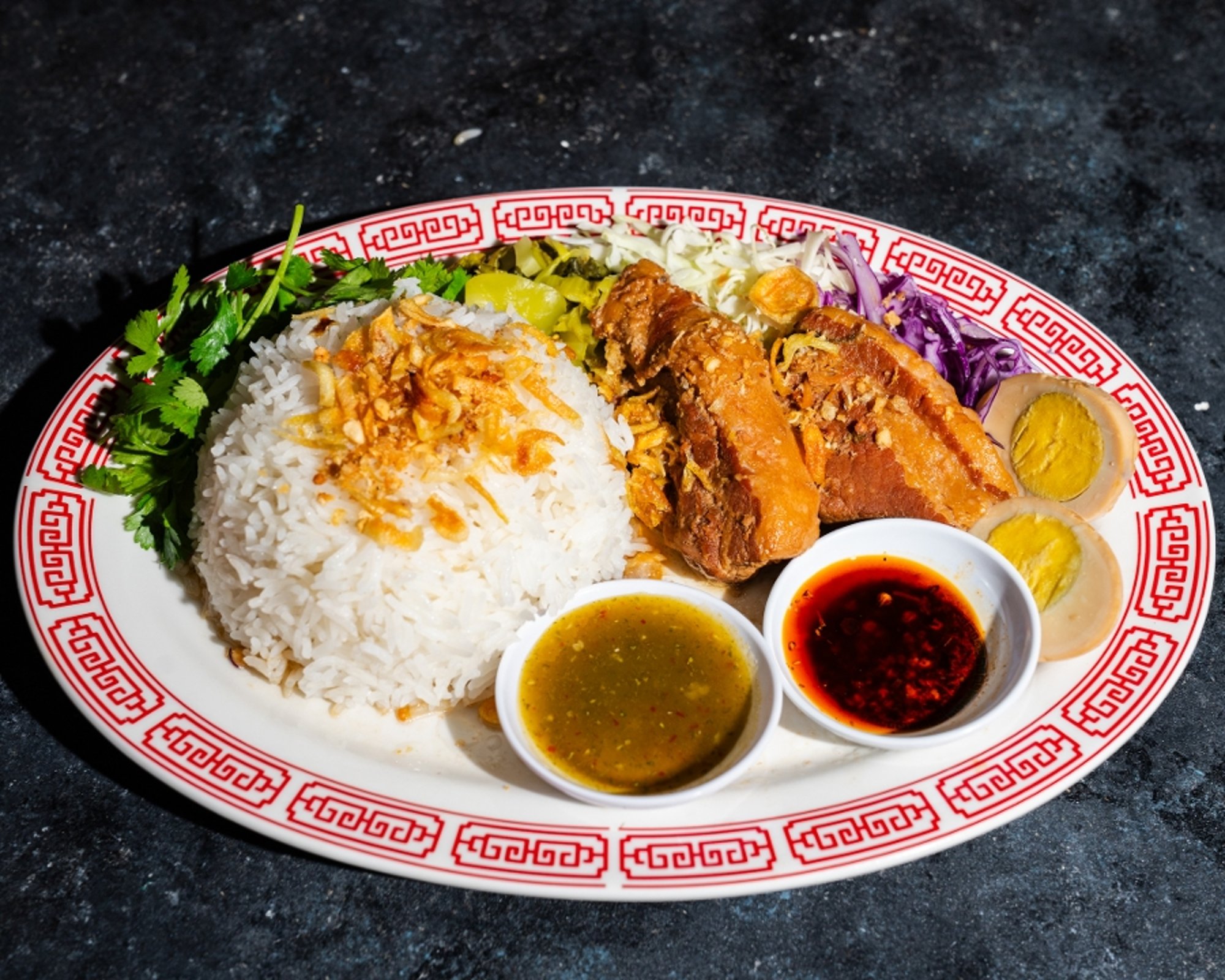 PORK BELLY & RICE