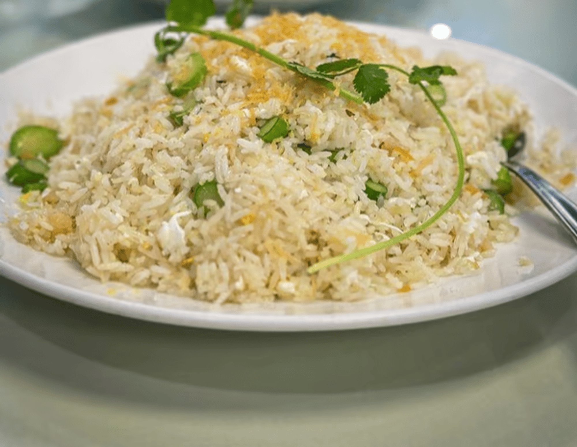 83. Dry Scallop Egg White Fried Rice / 瑤柱蛋白炒飯