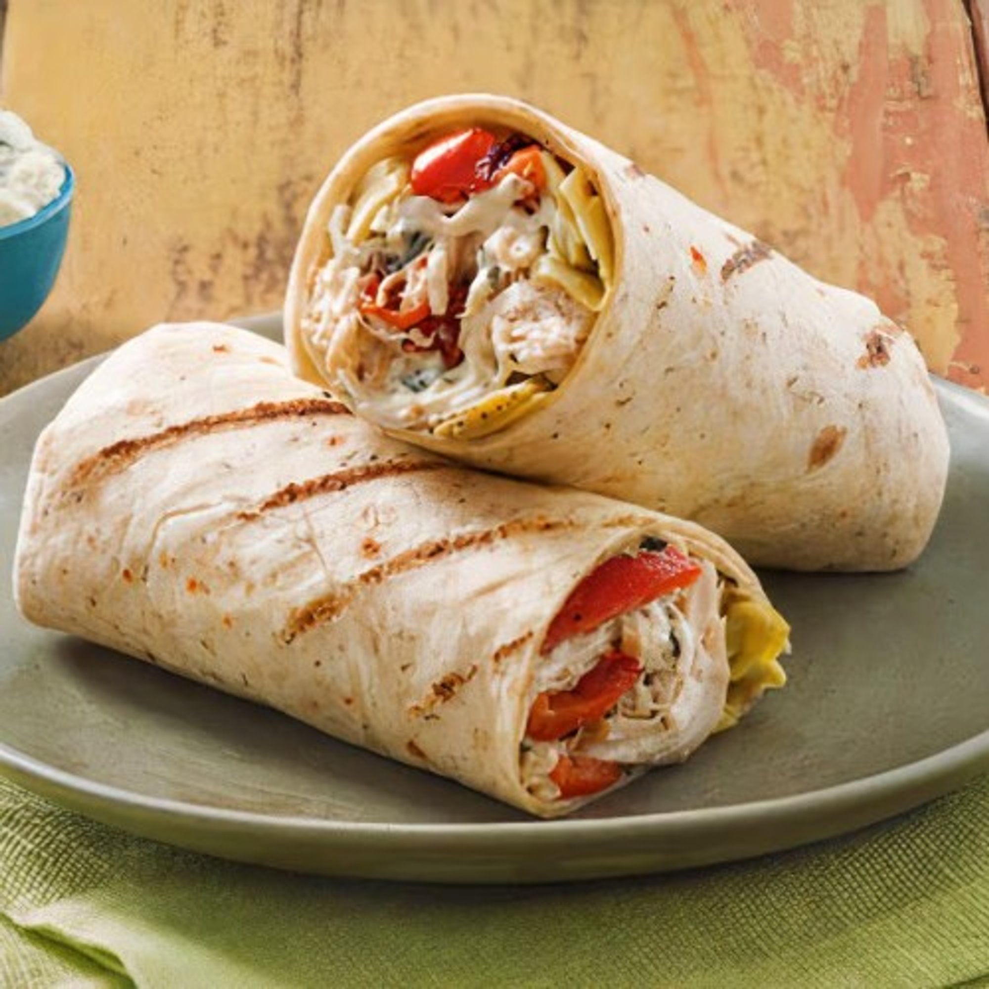 Chicken & Artichokes Burrito
