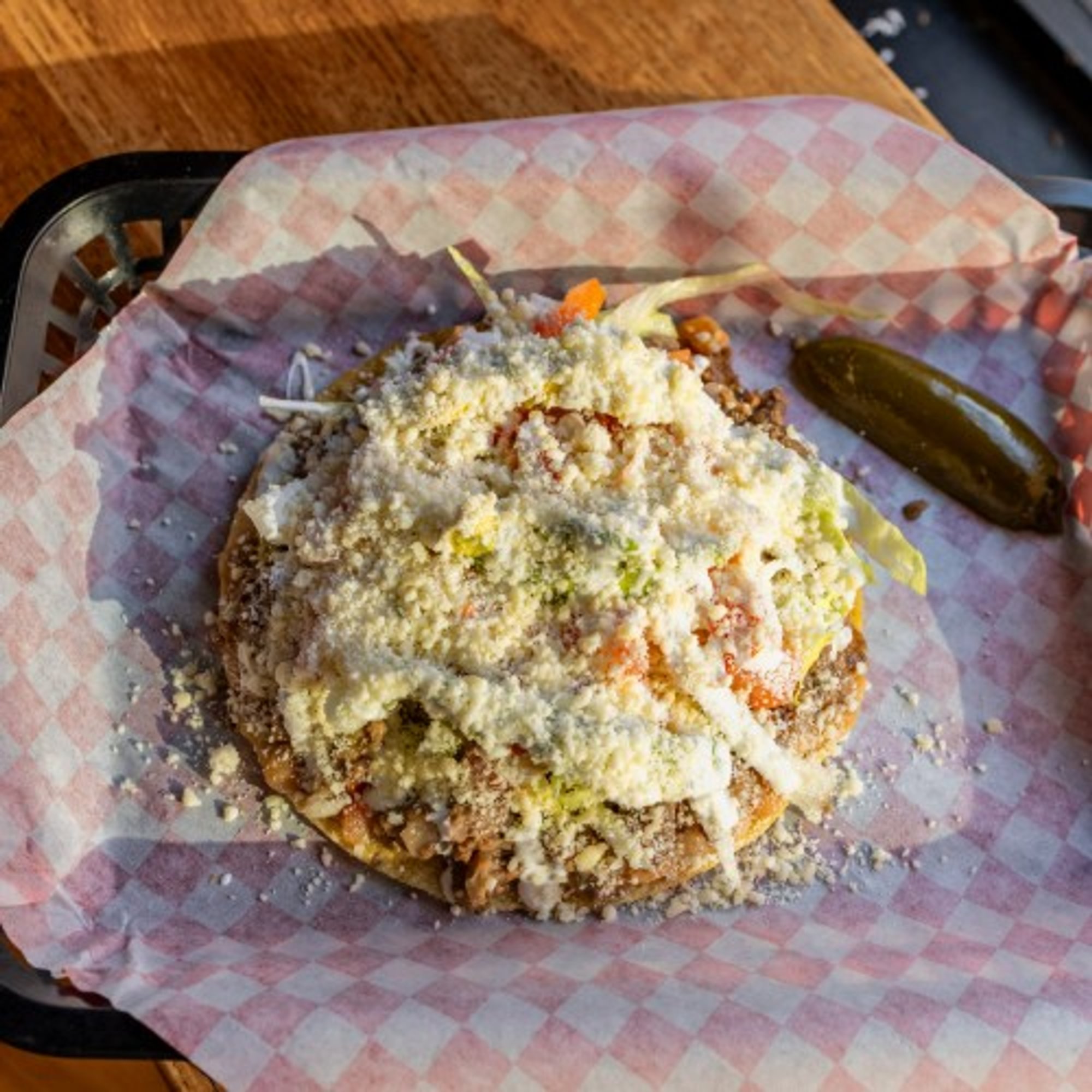Tostada Asada