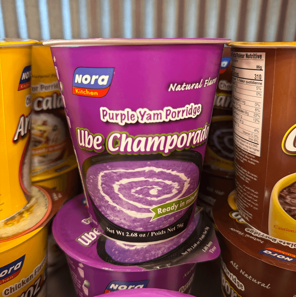 Nora champorado Ube