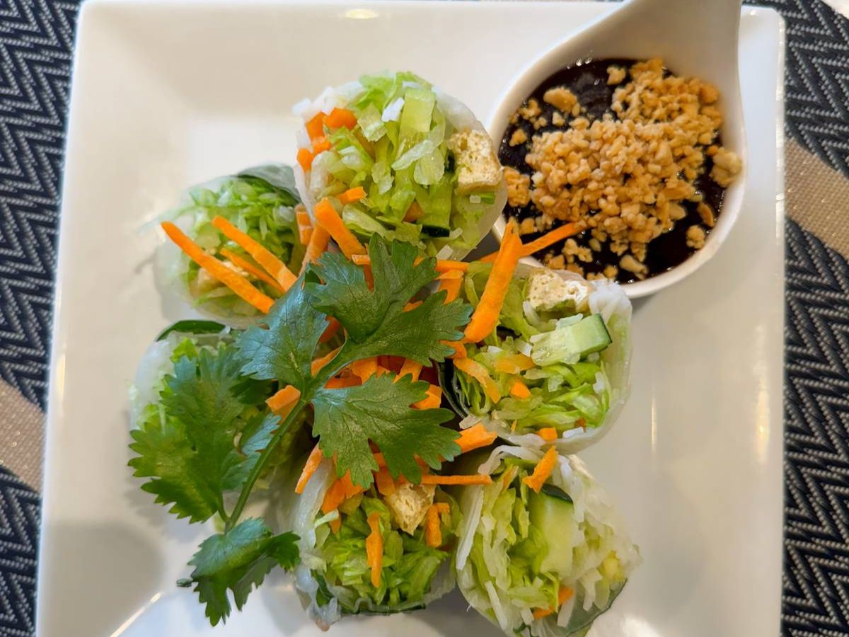 Summer Rolls Fried Tofu