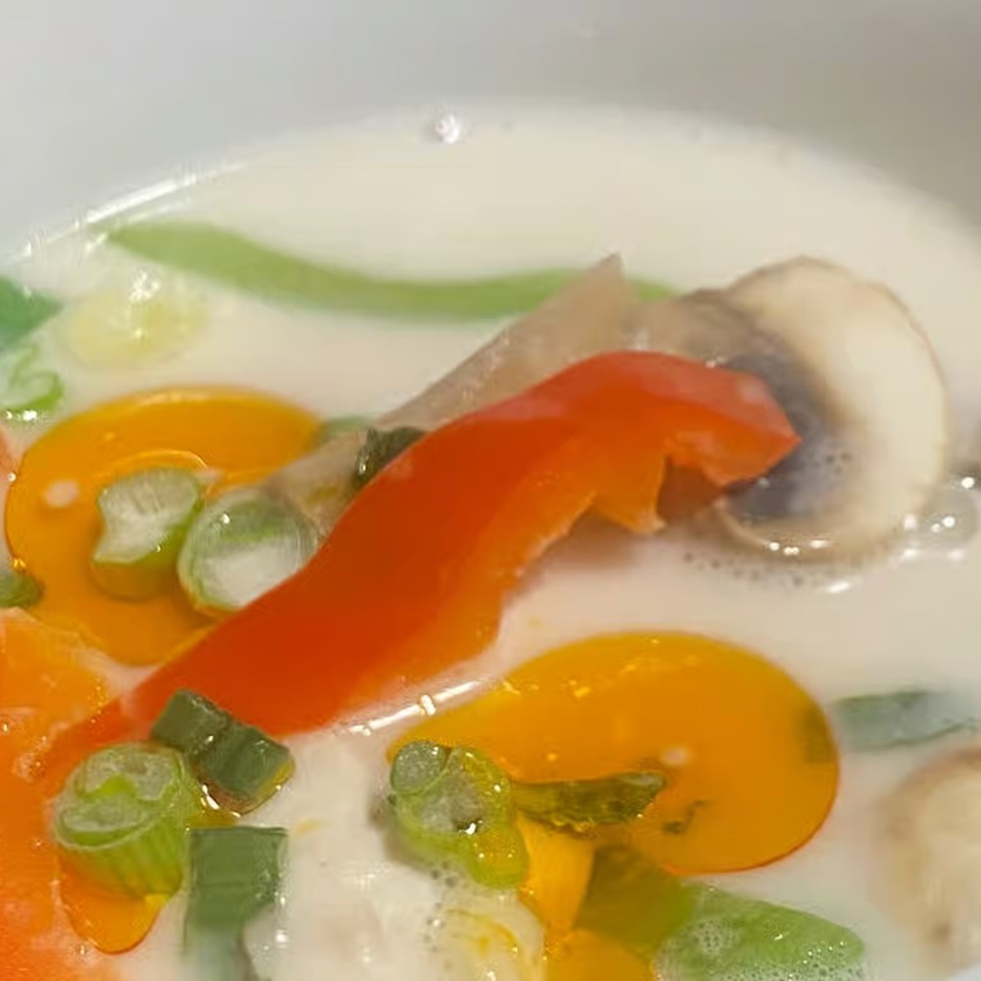 Vegetarian Tom Kha Phak