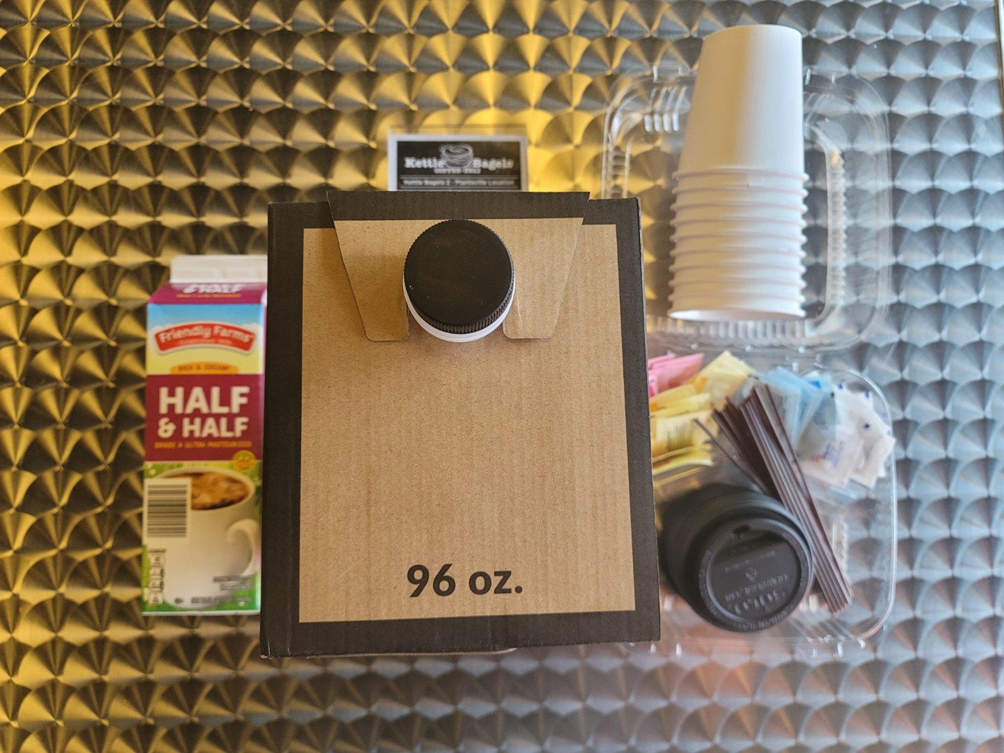 Box of Joe (Includes Cups, Sugars, Condiments & Creamer)