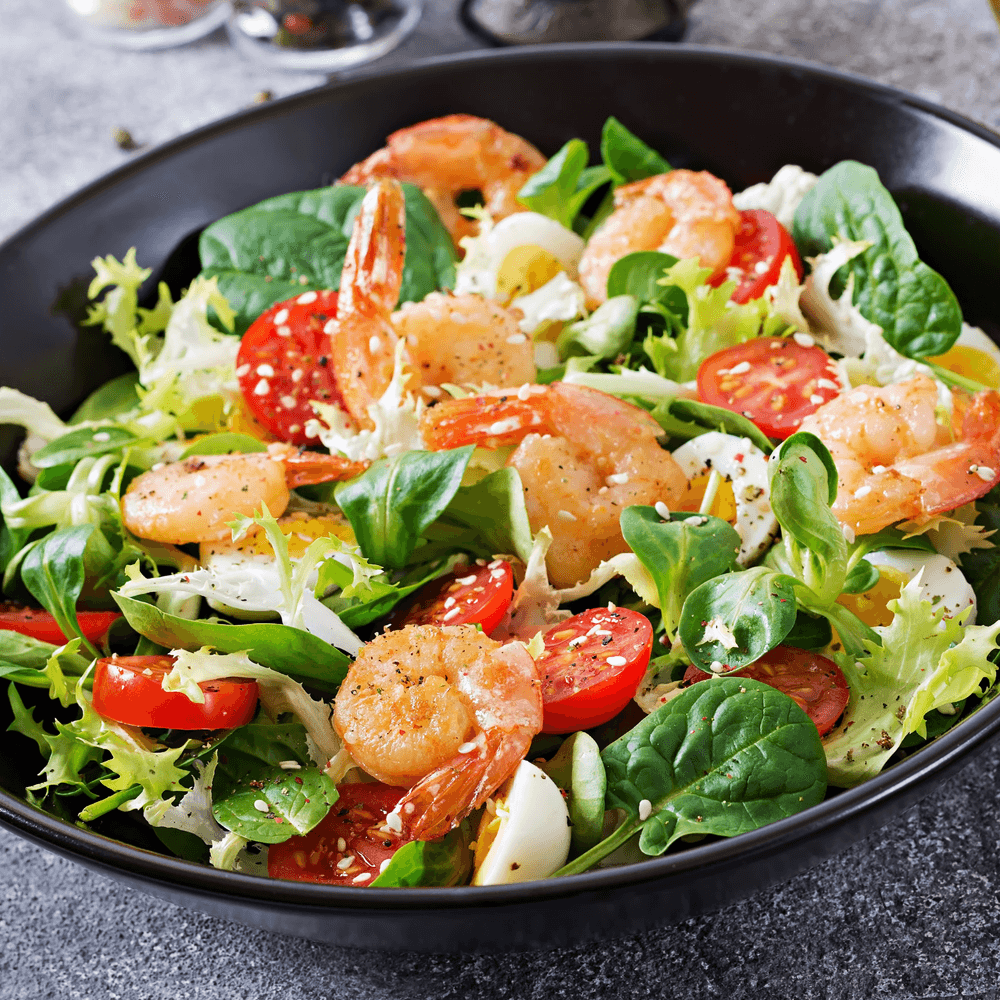 Grilled Shrimp Salad