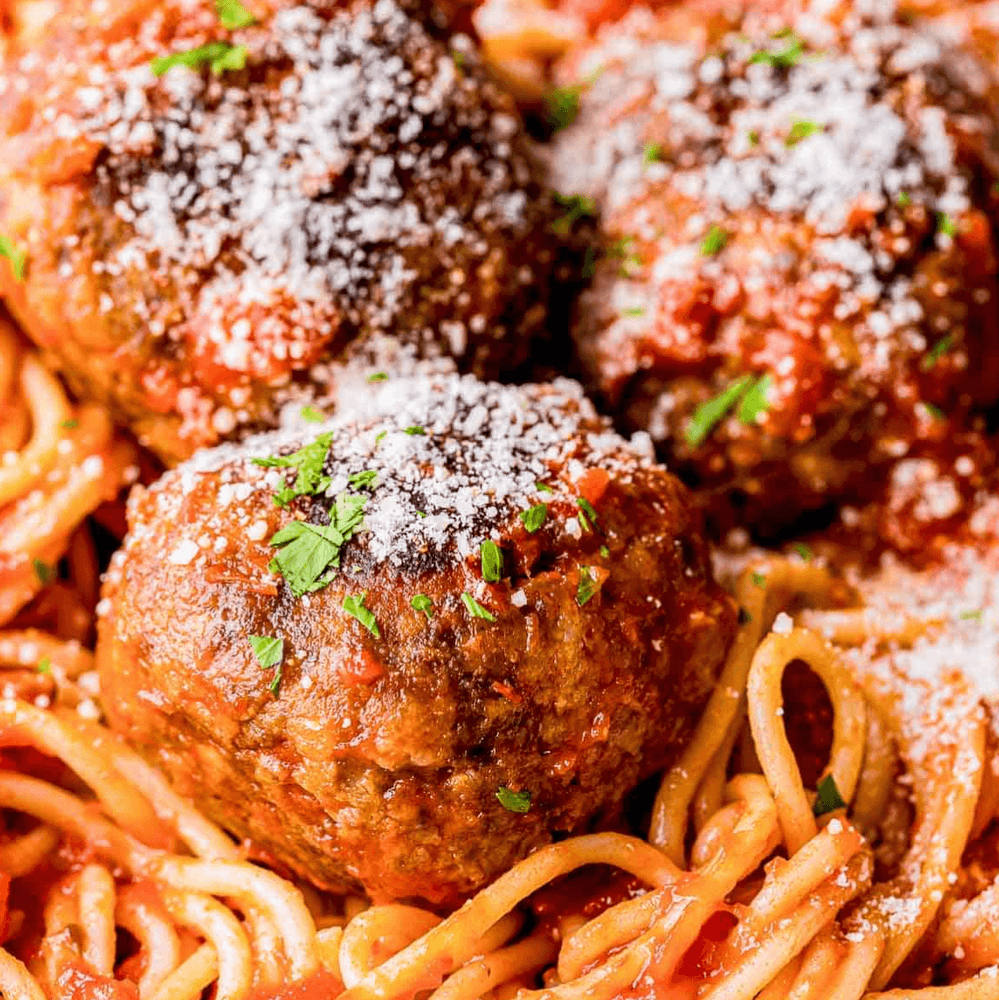 Meatball (1pc) & Spaghetti