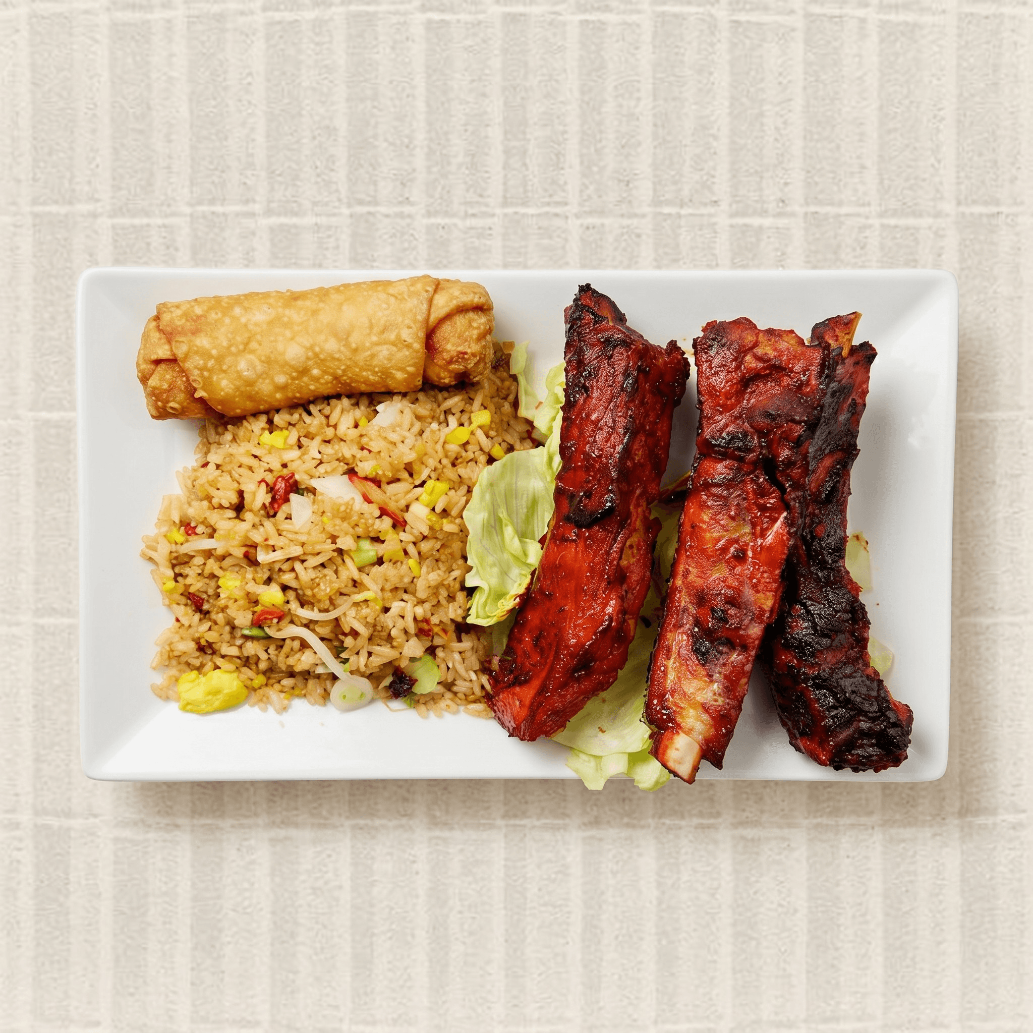 13. Bar-B-Q Ribs Platter