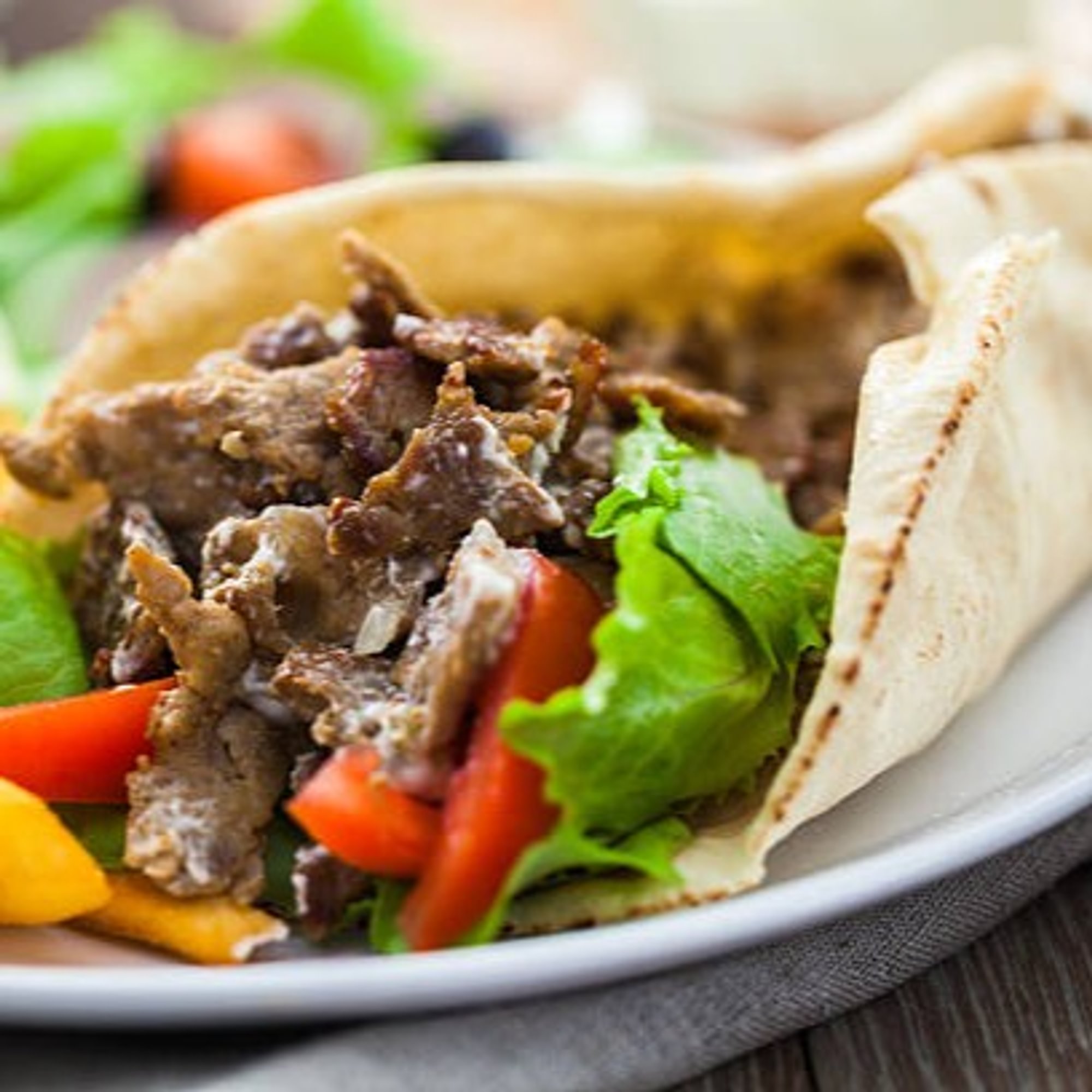 Lamb Gyro on Pita