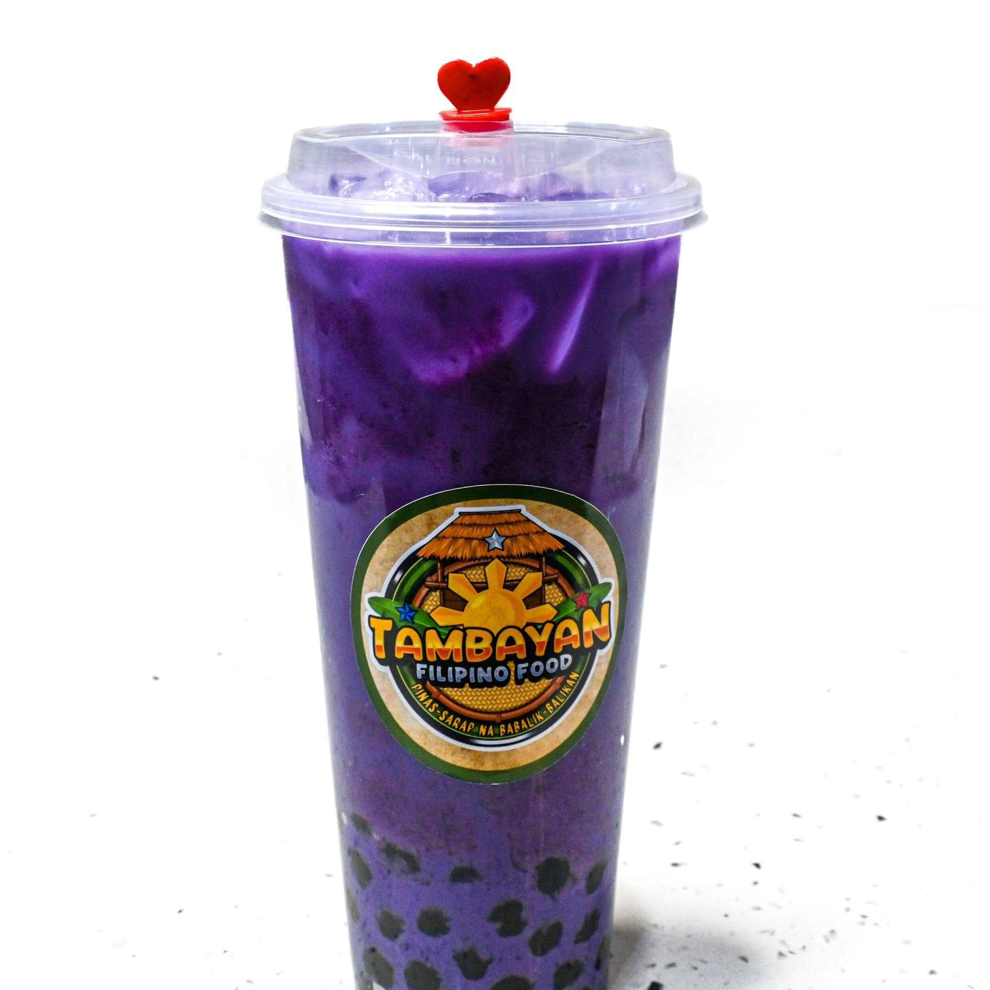 Ube Milk Tea with Boba